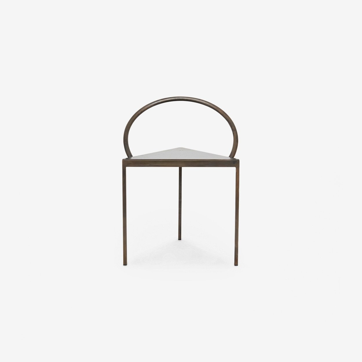 FRAMA Triangolo Chair by Per Holland Bastrup, chair, design, minimalism, steel, craft