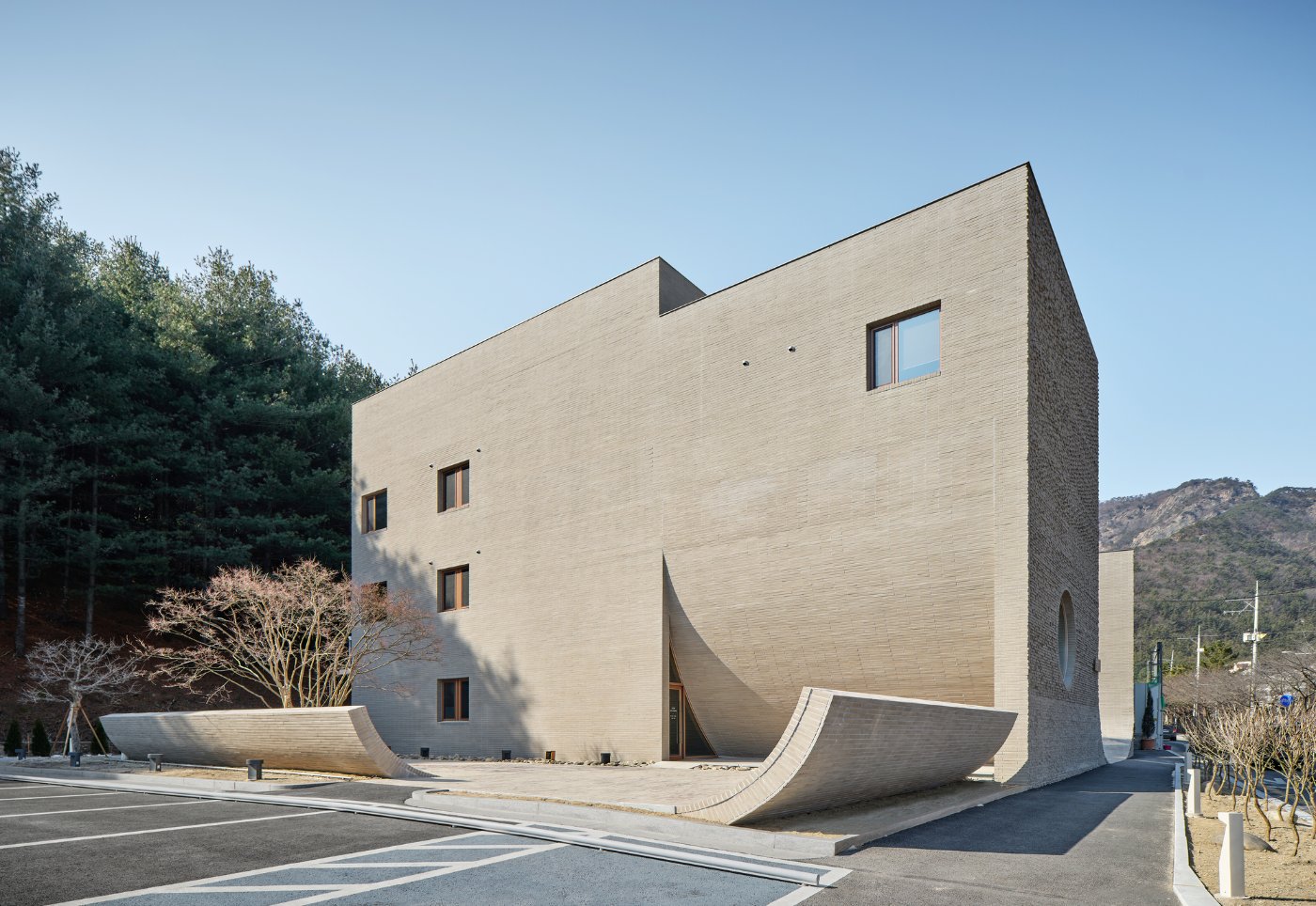 Café Teri by NAMELESS Architecture, concrete, brick, public, interiors, architecture