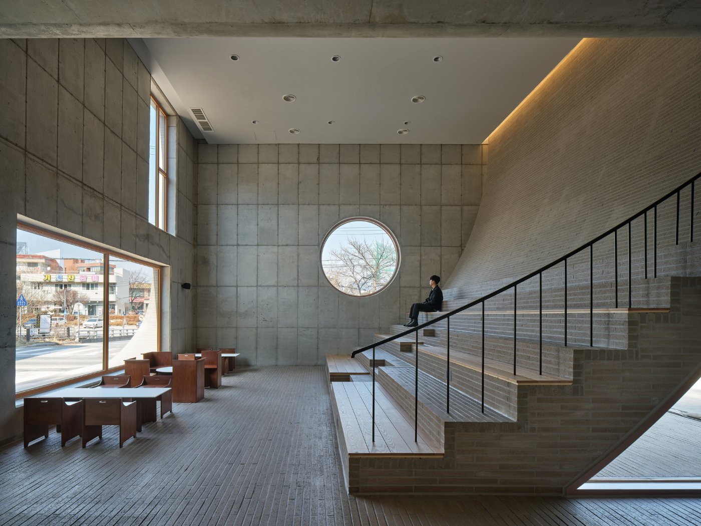 Café Teri by NAMELESS Architecture, concrete, brick, public, interiors, architecture