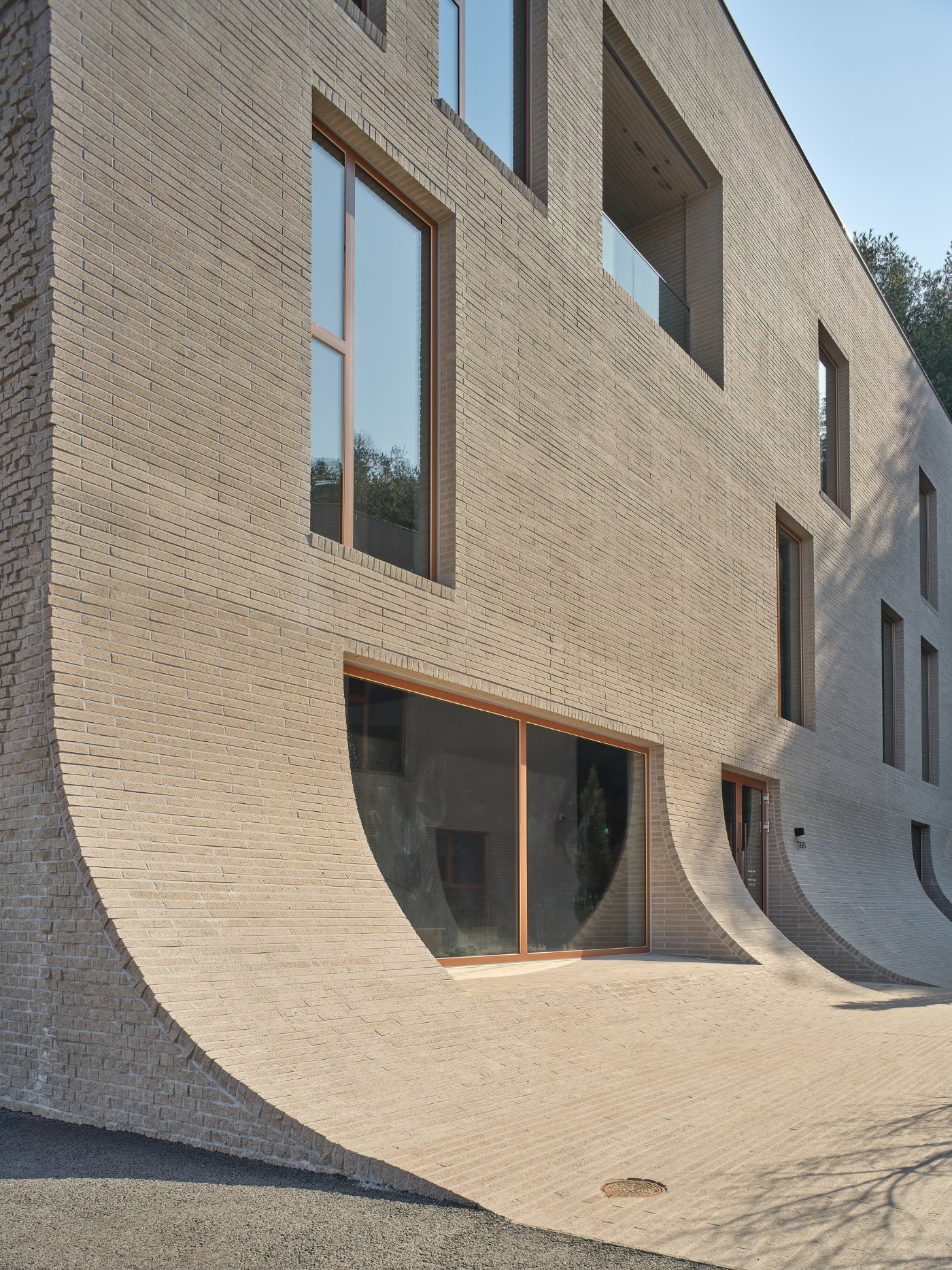 Café Teri by NAMELESS Architecture, concrete, brick, public, interiors, architecture