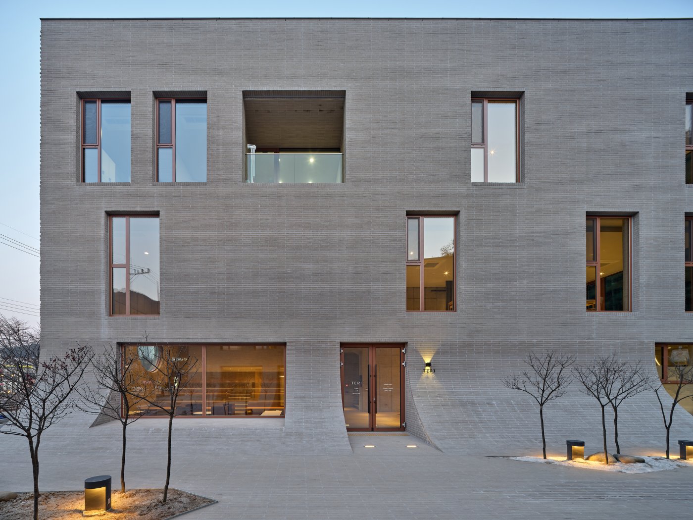 Café Teri by NAMELESS Architecture, concrete, brick, public, interiors, architecture
