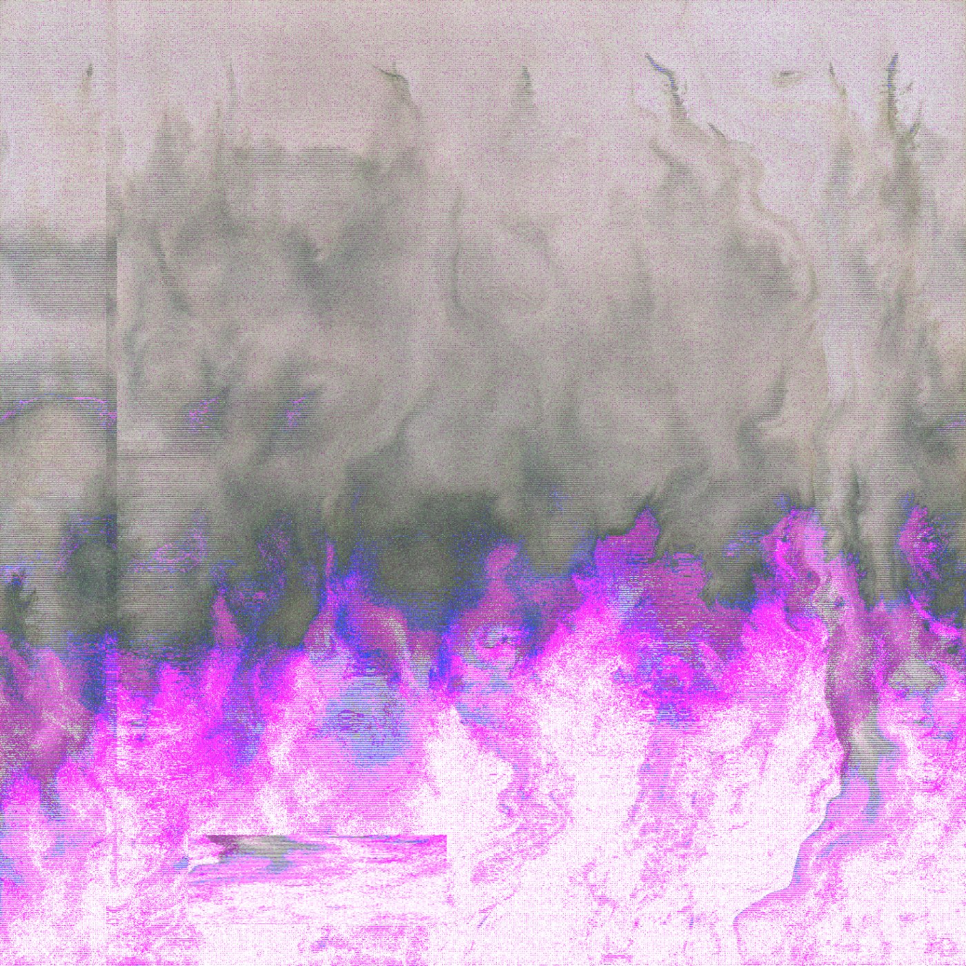 Mythic Latent Glitches by Ivona Tau — Ivona Tau's digital intervention renders a forest landscape as a site of technological malfunction.
