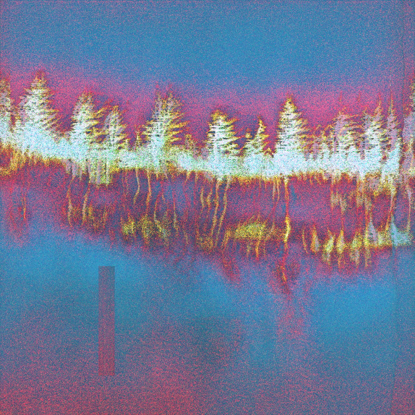 Mythic Latent Glitches by Ivona Tau — Ivona Tau's digital composition reveals the fracture between algorithmic perception and intentional degradation.