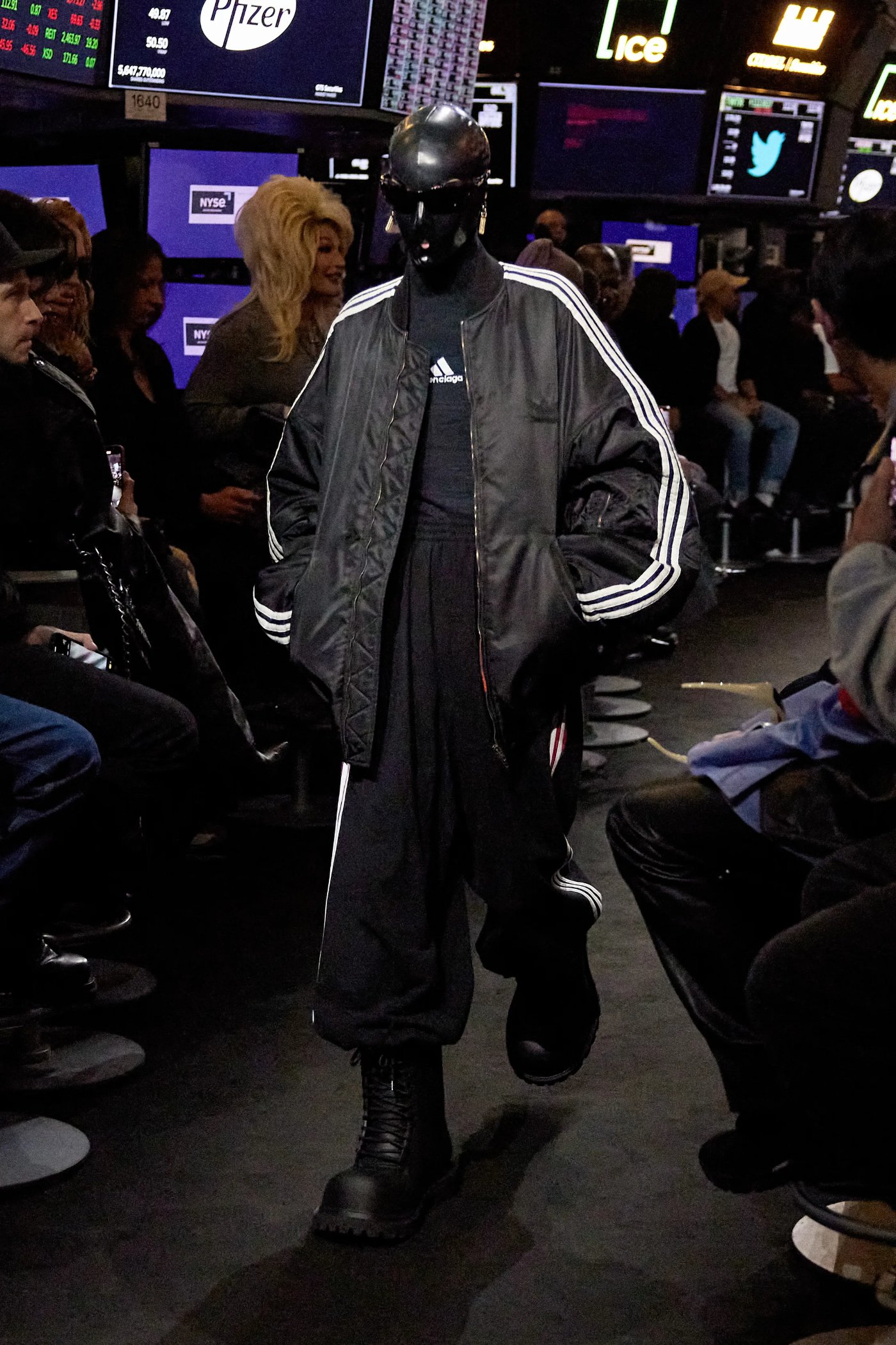 Balenciaga Spring 2023, fashion, culture, black, leather