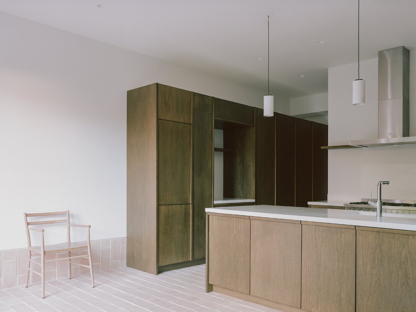 Aperture House by Studio McW, extension, interiors, brick, wood, apartment