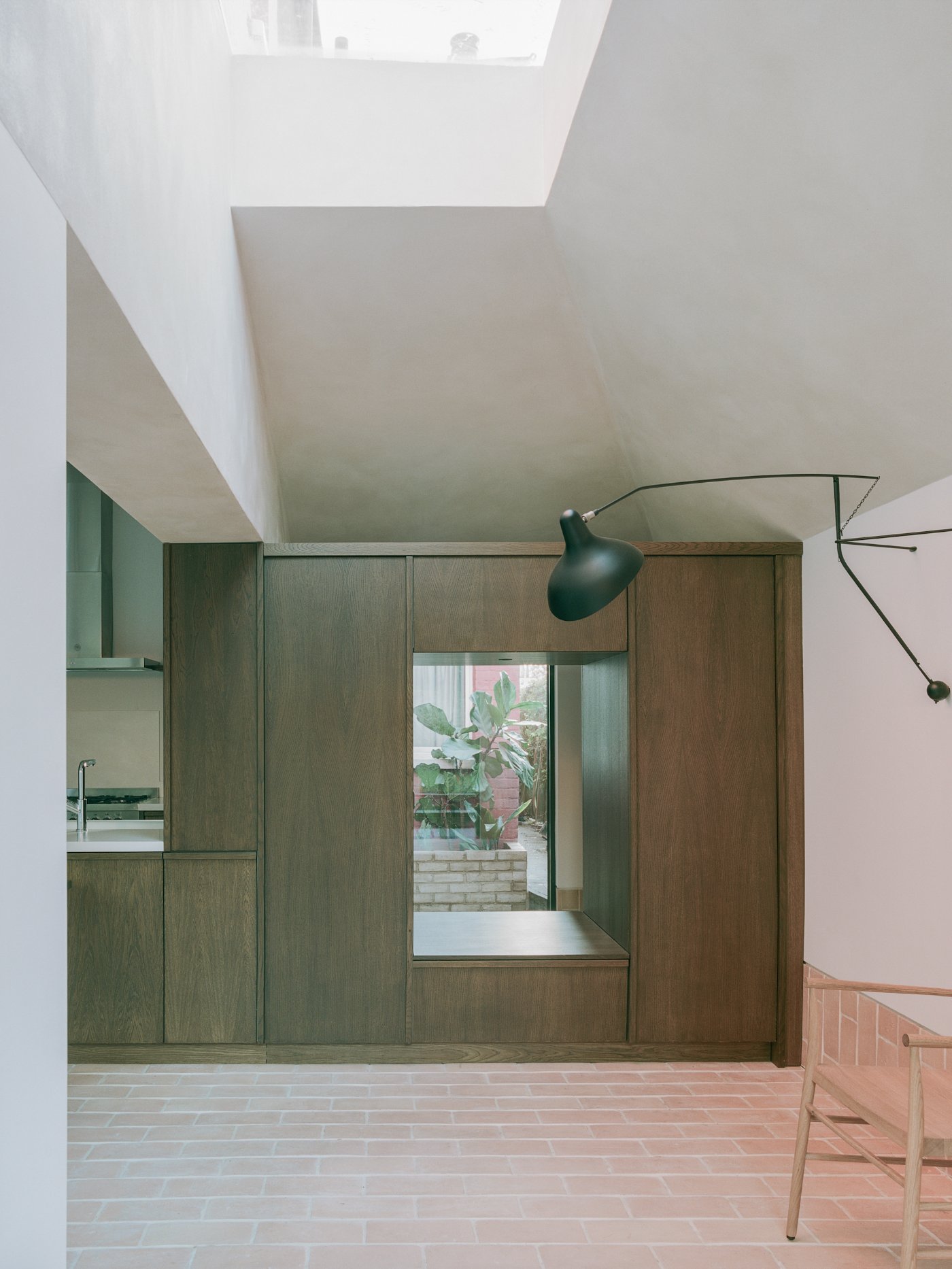Aperture House by Studio McW, extension, interiors, brick, wood, apartment