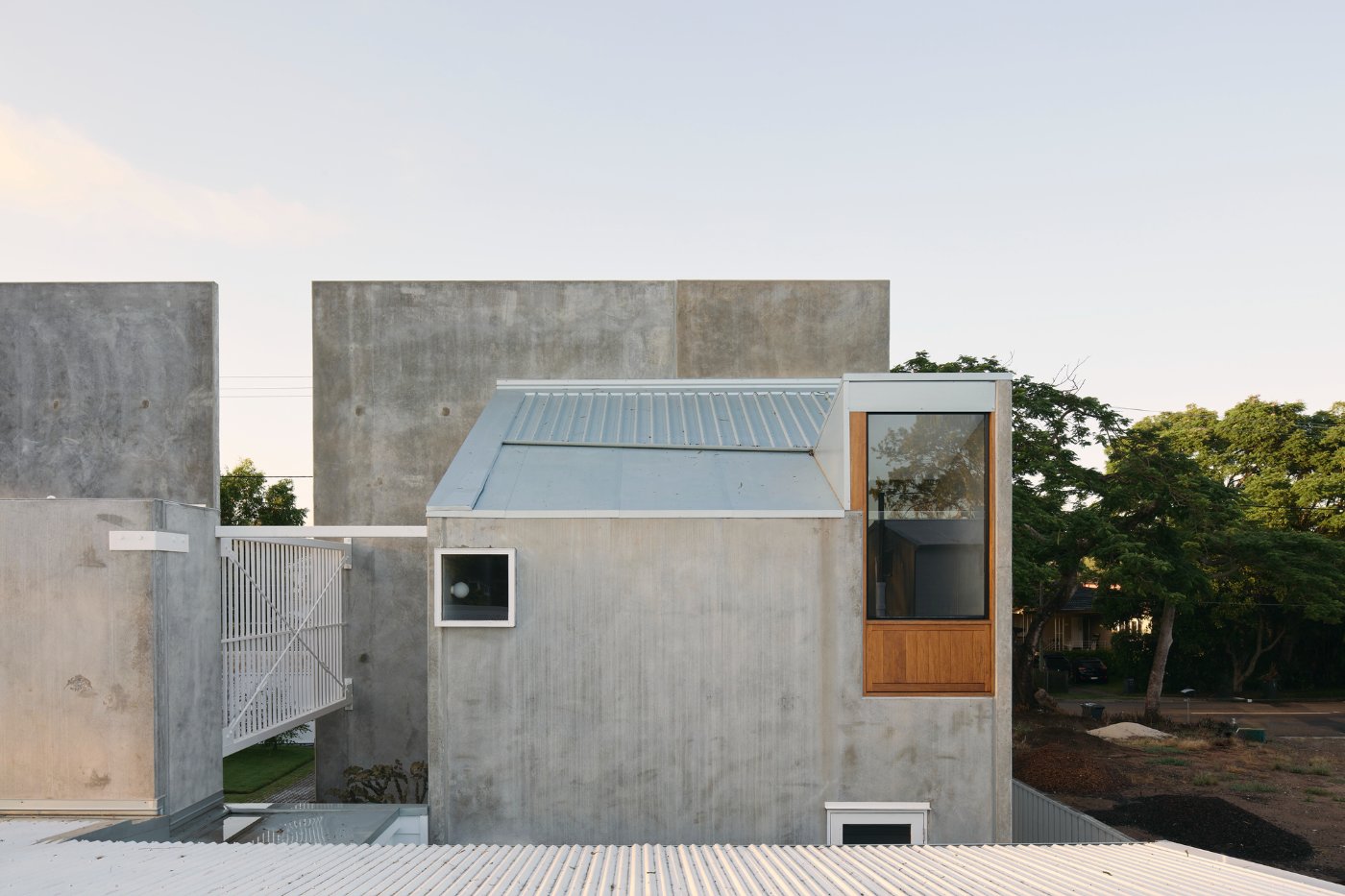 Chelmer River House by Furminger by Christopher Furminger — The south-facing facade reveals the Chelmer River House's material and compositional strategy.