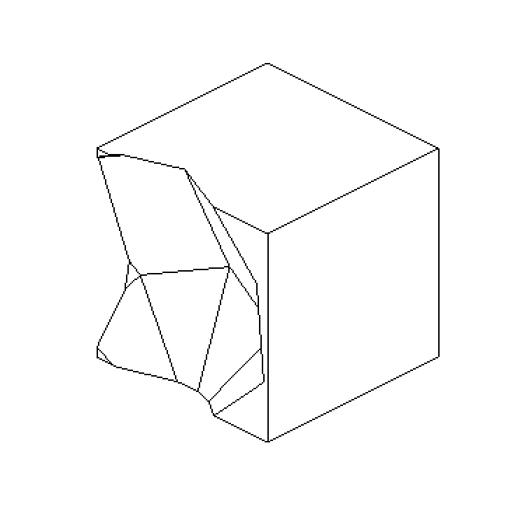 Selected GIF works by Francoise Gamma, 3D, GIF, minimalism, digital, art