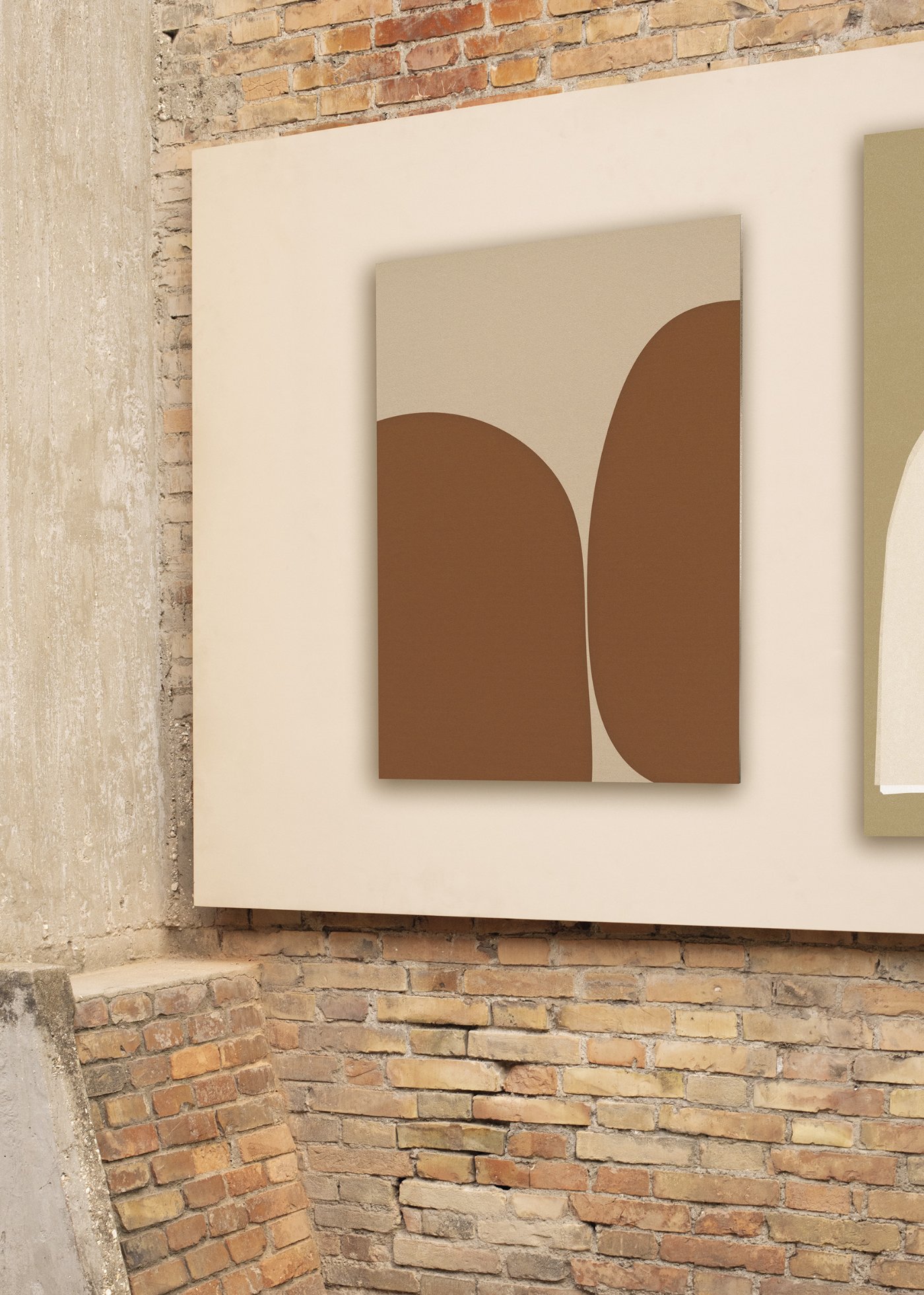 Tarkett Lino collection styled by EBO, exhibition, installation, interiors, colors, sustainable