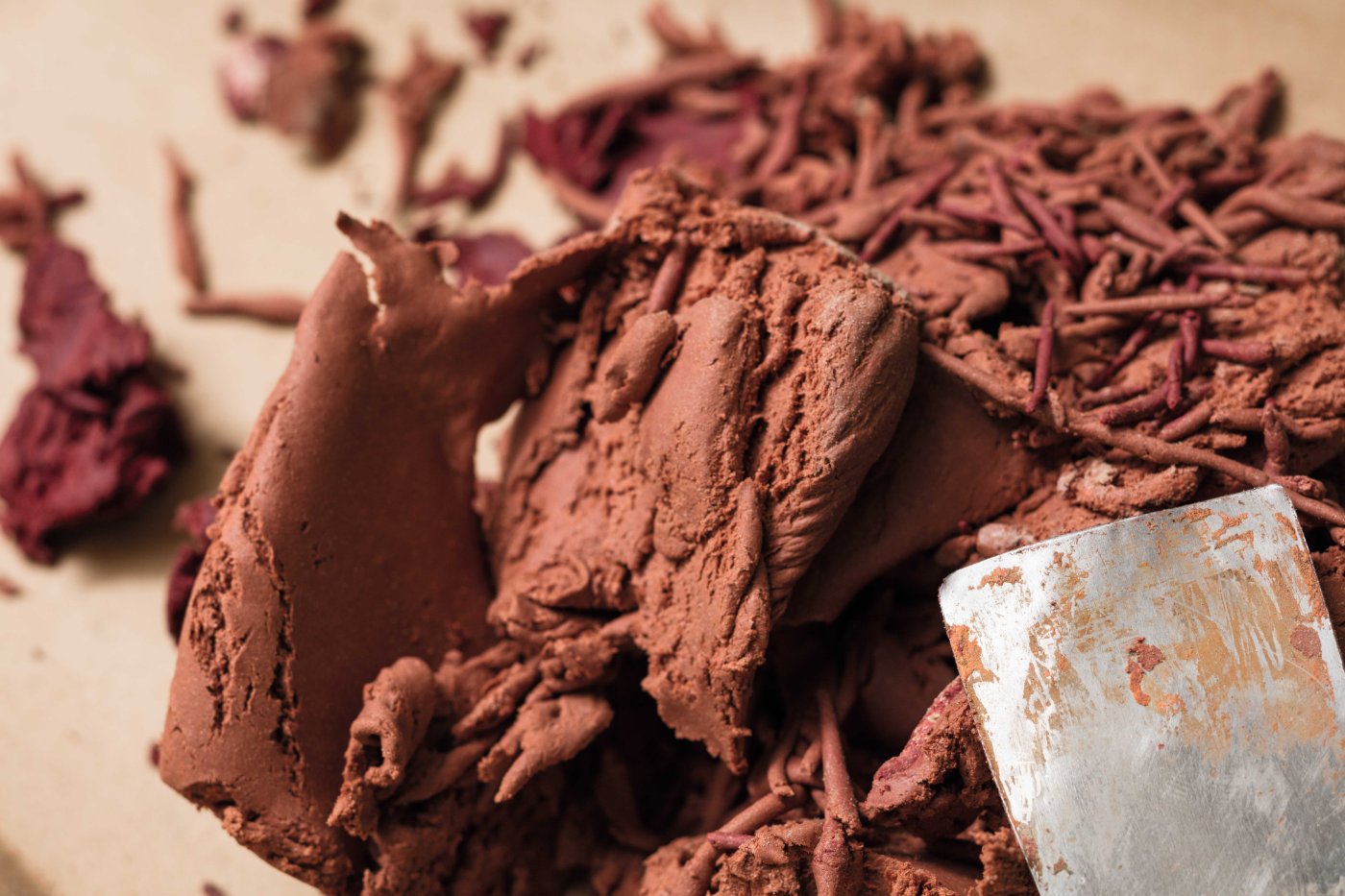 Tarkett Lino collection styled by EBO, exhibition, installation, interiors, colors, sustainable