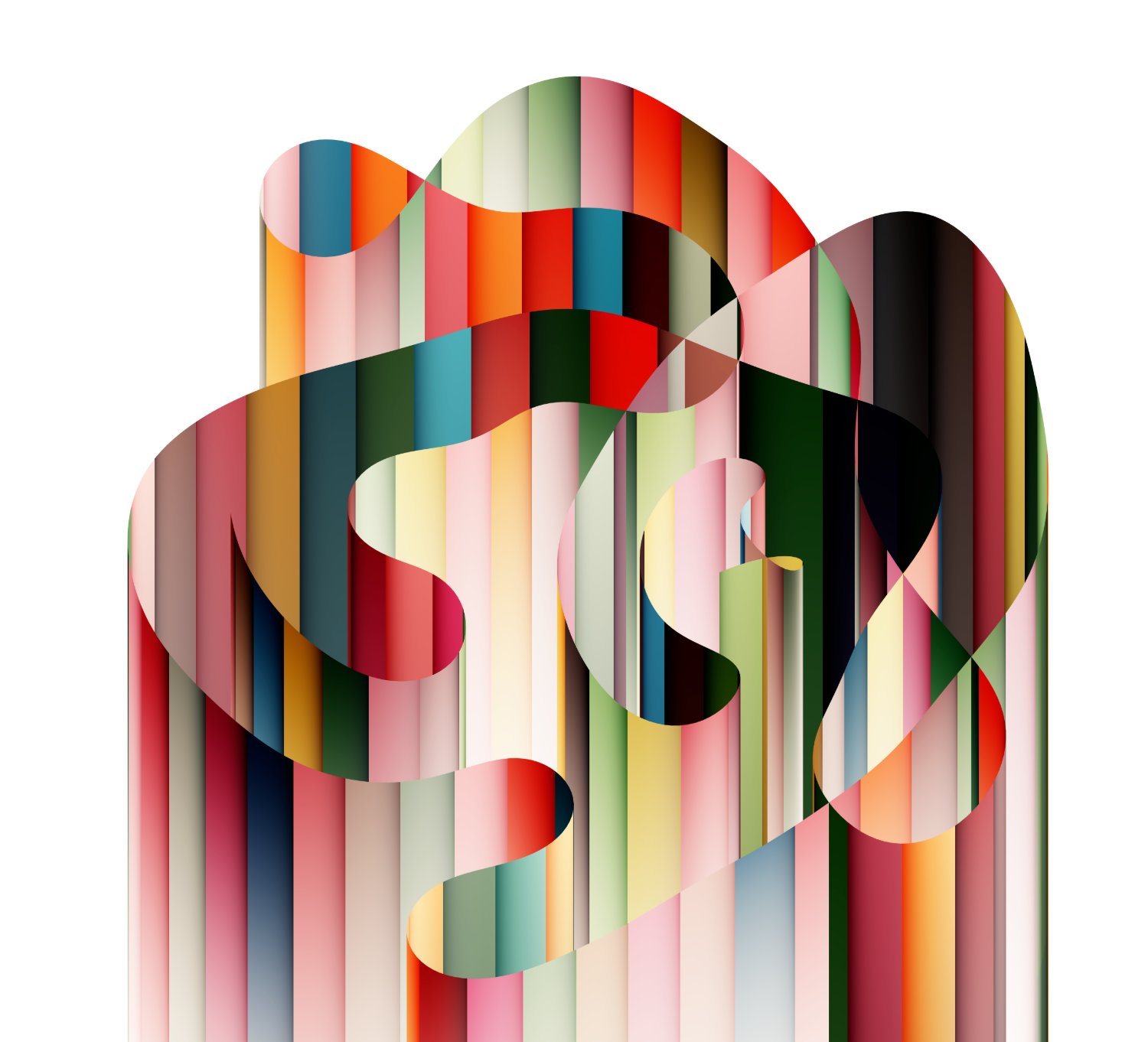 Selected works by Zach Liebermann, gen-art, digital, art, NFT, abstract