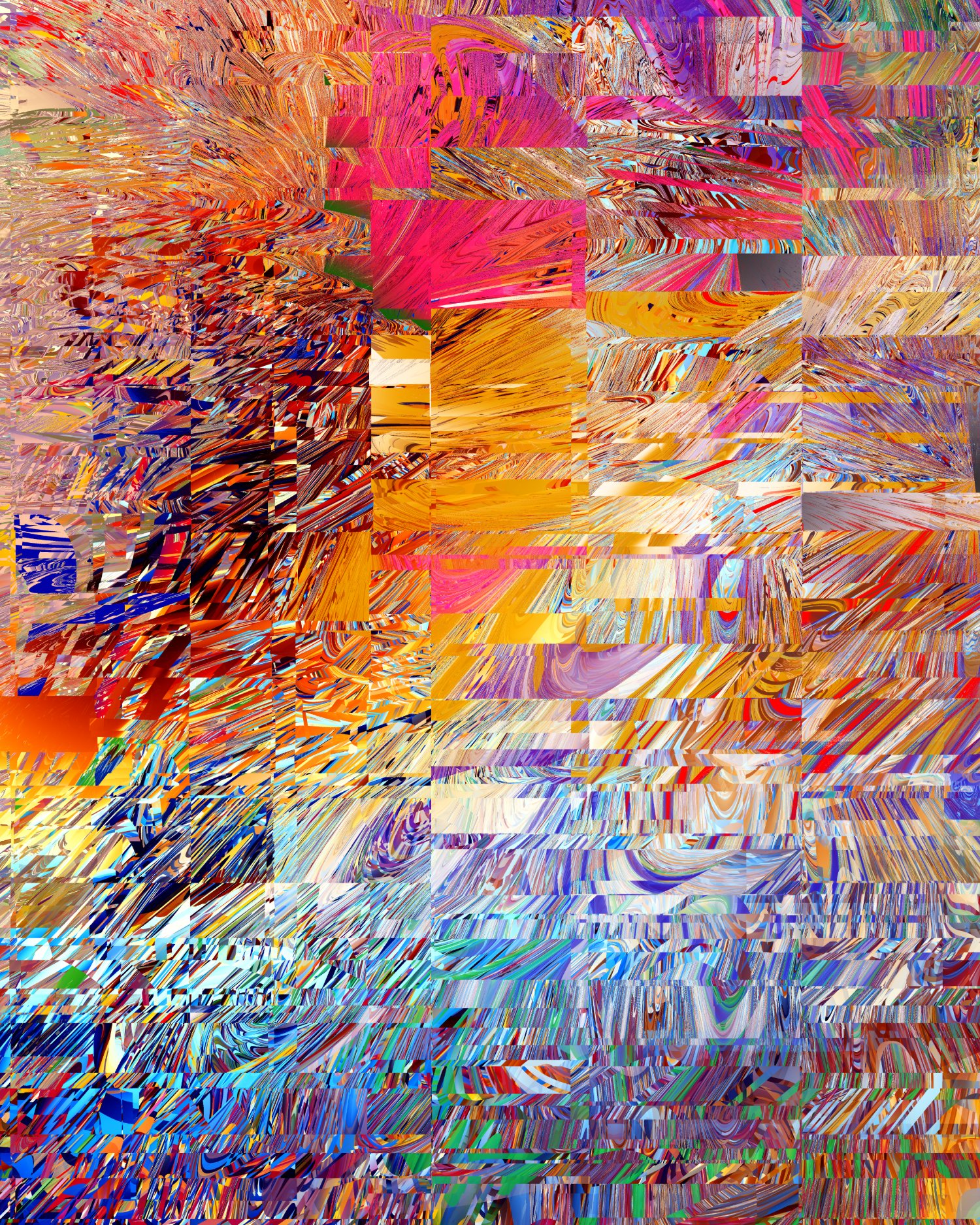 Selected works by Zach Liebermann, gen-art, digital, art, NFT, abstract