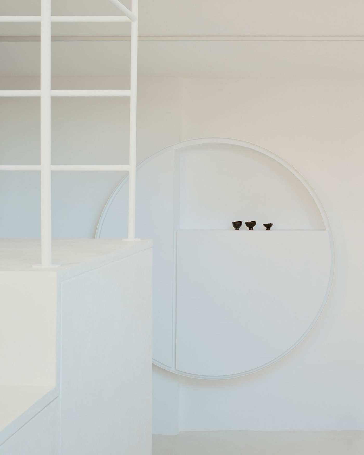 Apartment by 2 Books Design Studio, studio, interiors, white, minimalism, plywood