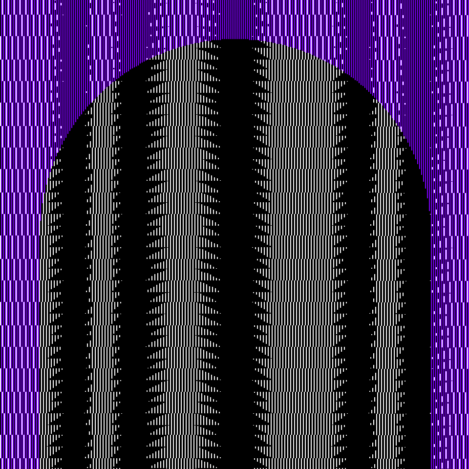 OUT MY WINDOWS by Nicolas Sassoon, digital, art, GIF, NFT, black