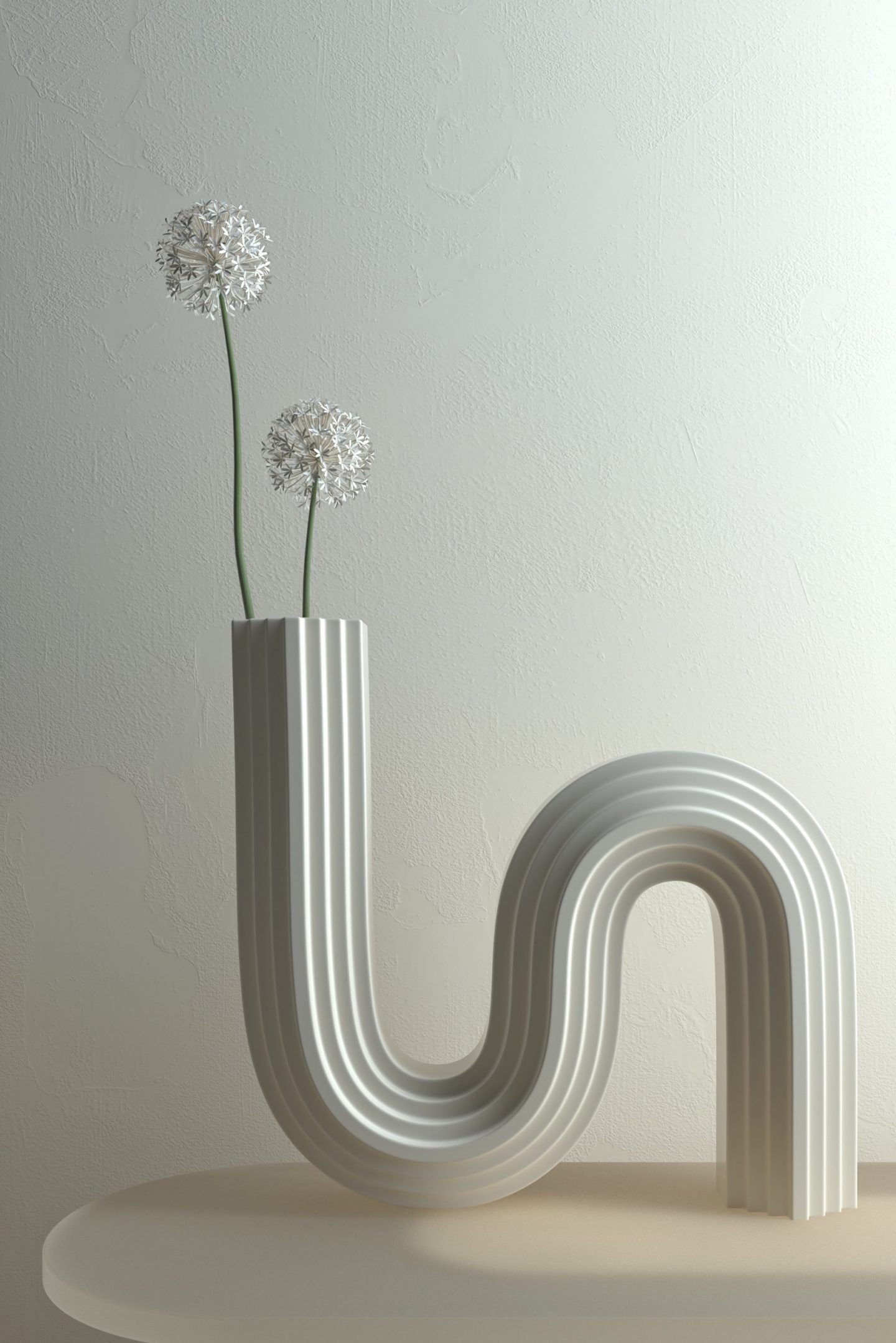 Selected 3D works by Stefano Giacomello, 3D, interiors, design, minimalism, furniture