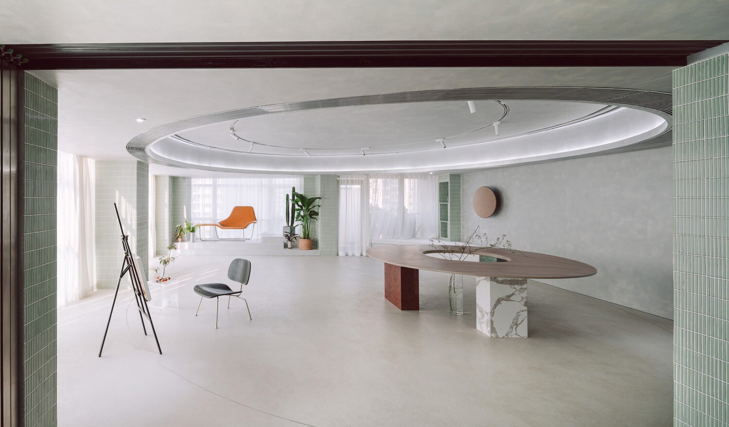 Liu Painting Studio by Atelier Mozh, interiors, atelier, minimalism, china