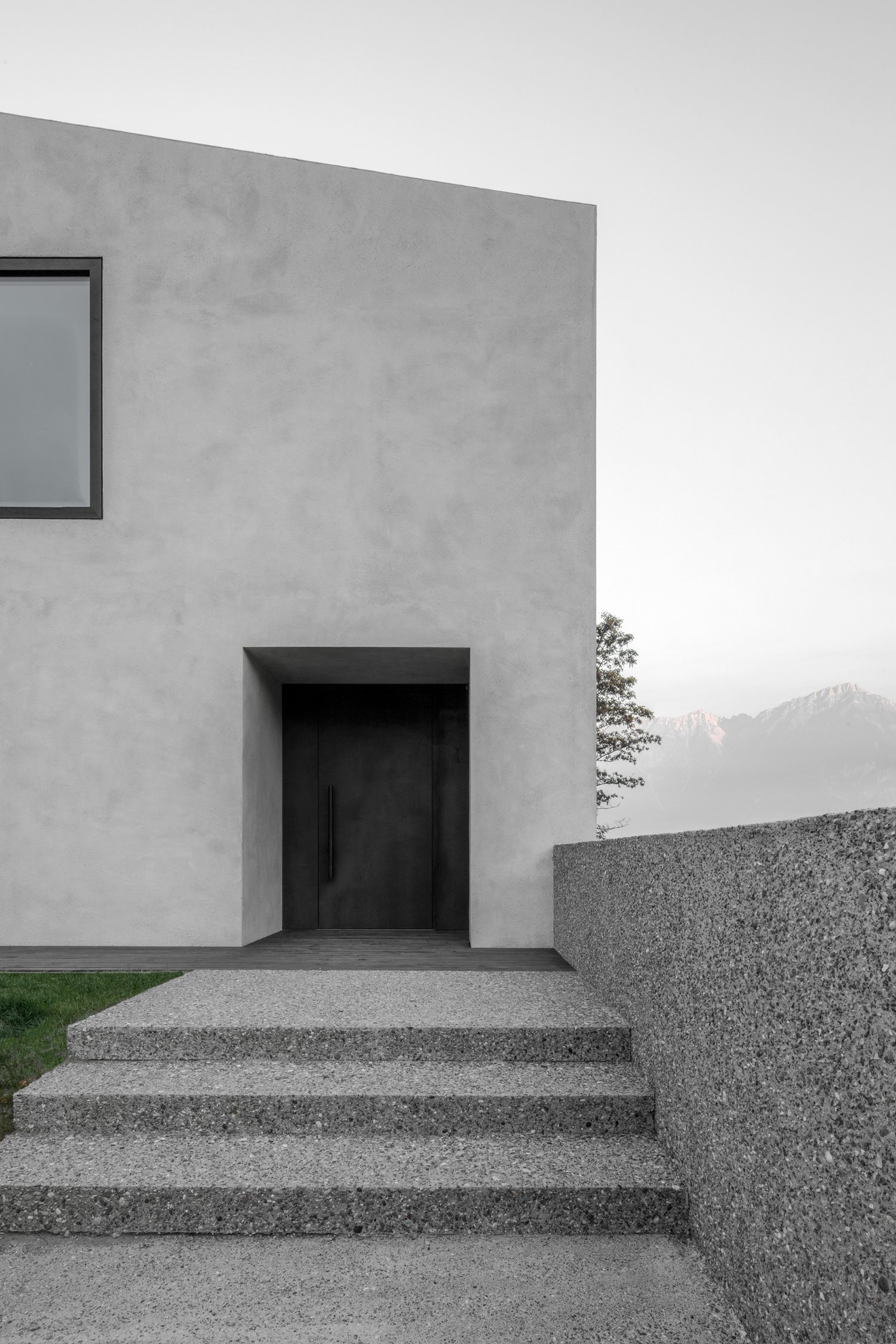 Pleated B Villa by bergmeisterwolf architekten, familyhouse, architecture, interiors, concrete, wood