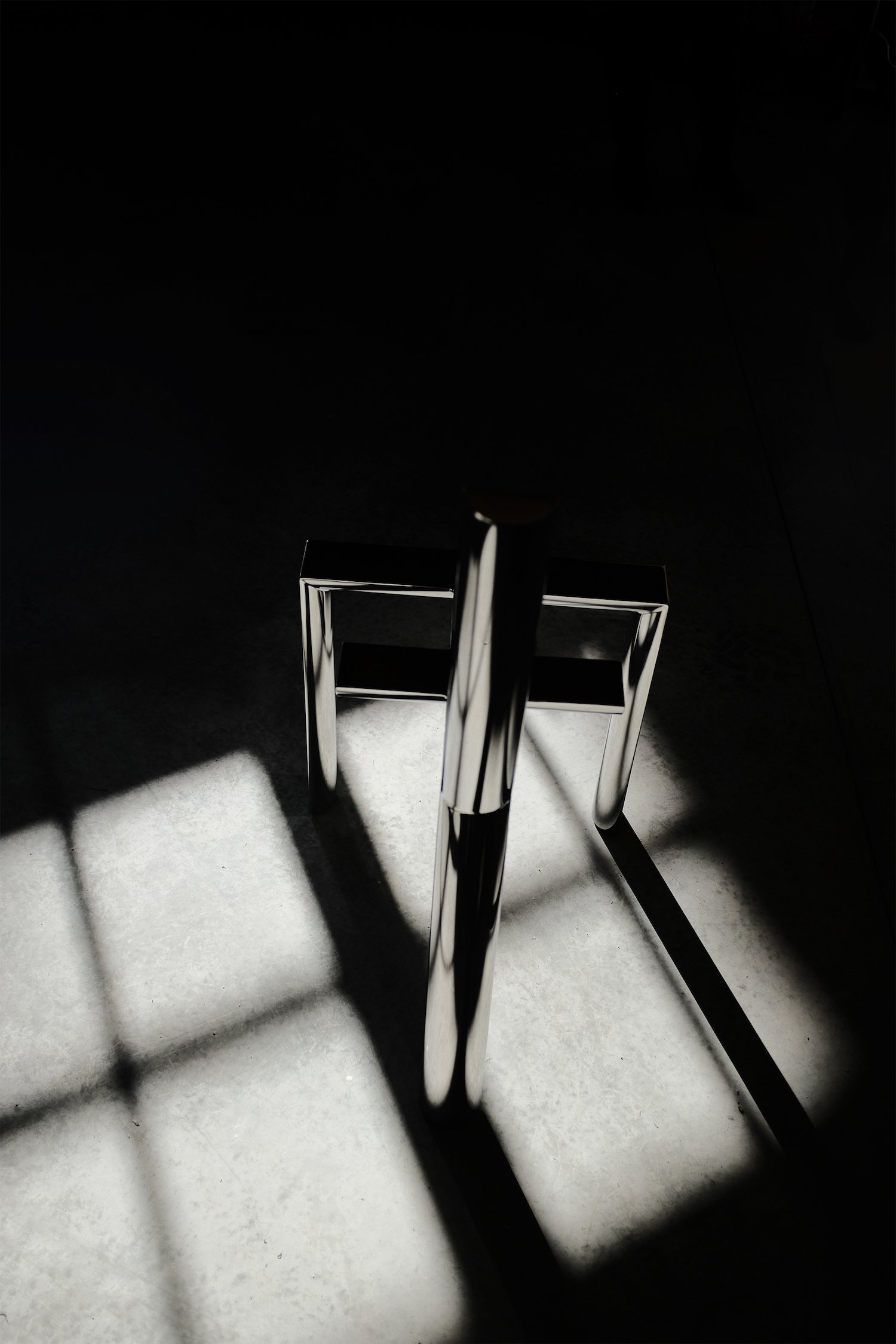 WCL Chair by Will Choui, chair, design, minimalism, steel