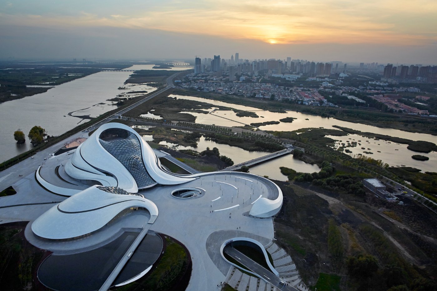 Harbin Opera House by MAD Architects, public, architecture, interiors, wood, 3D