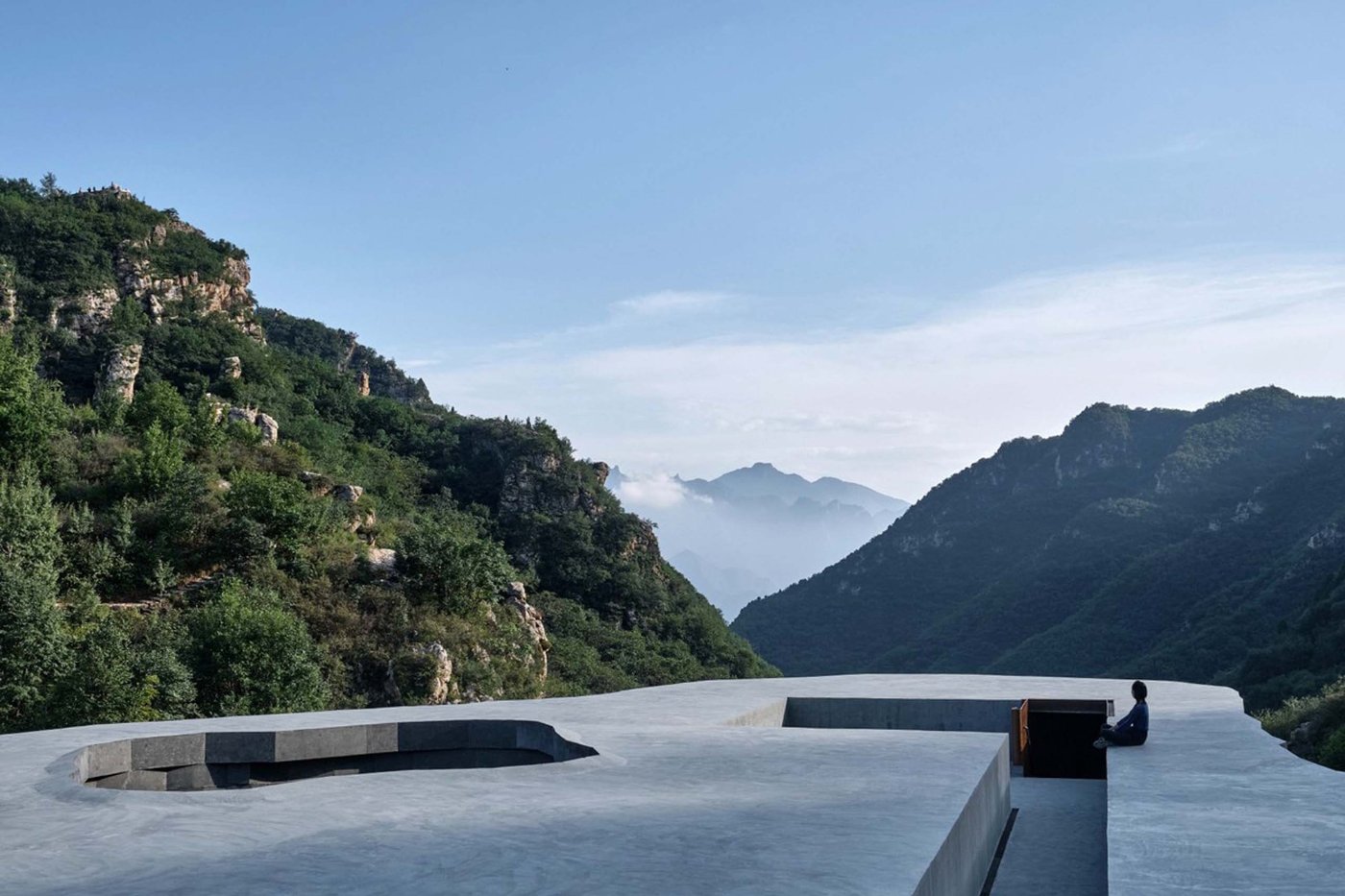 Chapel of Sound by OPEN Architecture, china, architecture, concrete, nature