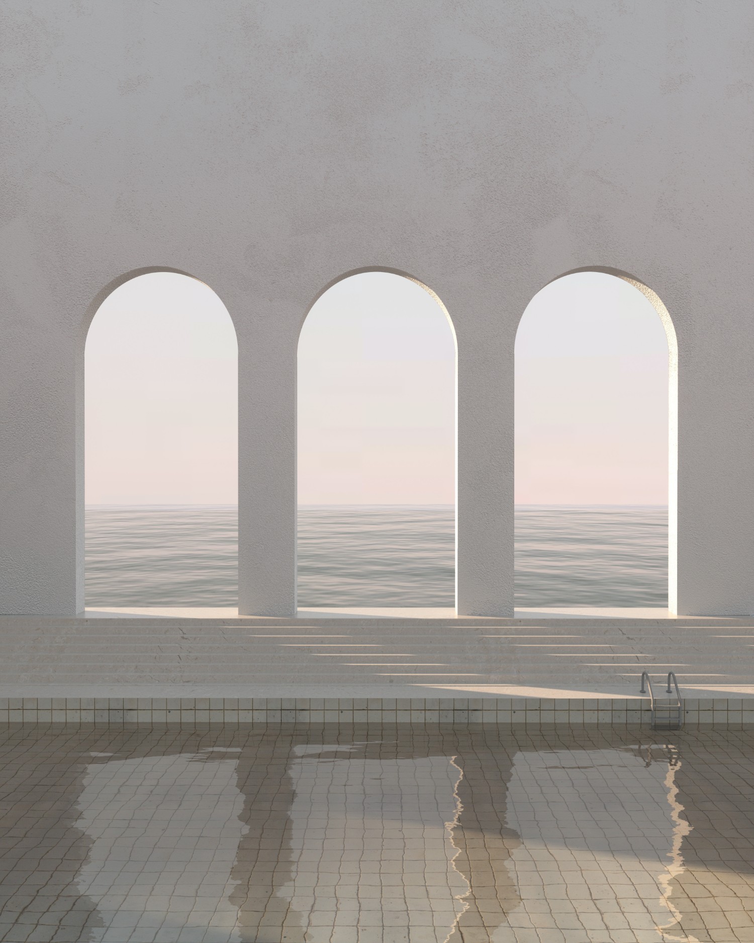 Selected works by Baeige, 3D, digital, art, interiors, architecture