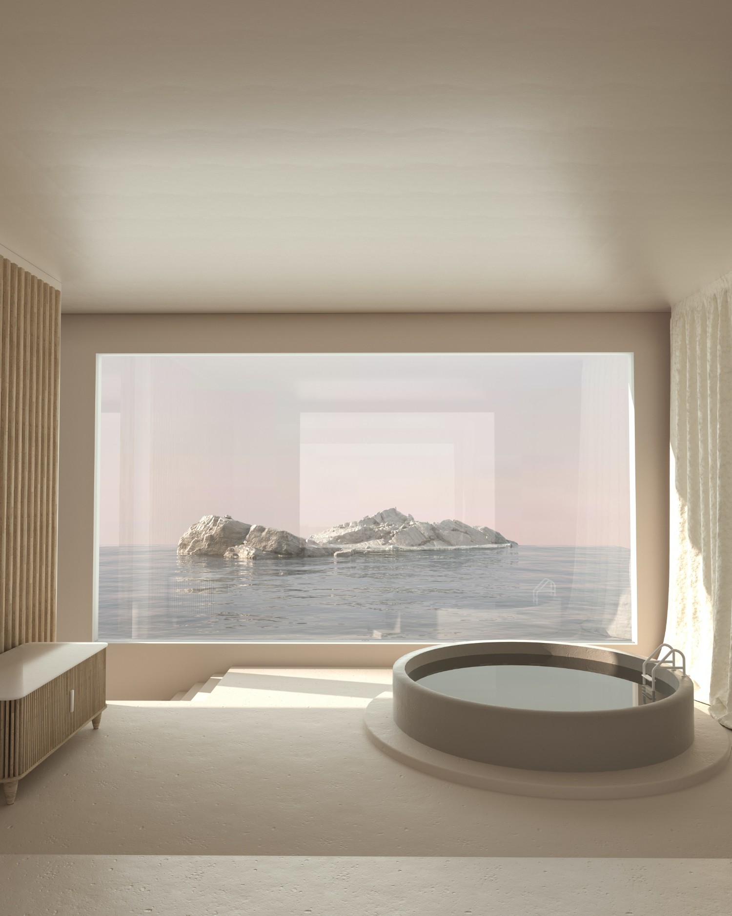 Selected works by Baeige, 3D, digital, art, interiors, architecture