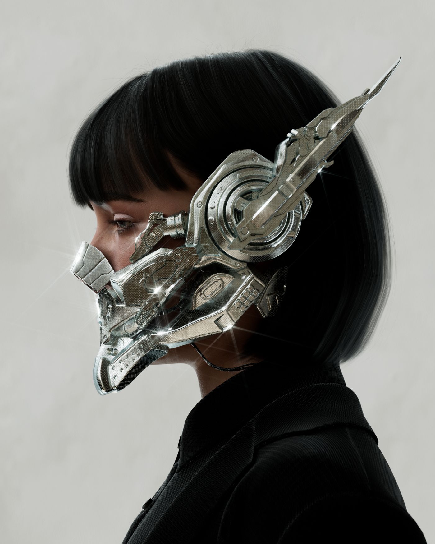 Dreamers by Yugal Odhrani, 3D, digital, art, NFT, portrait