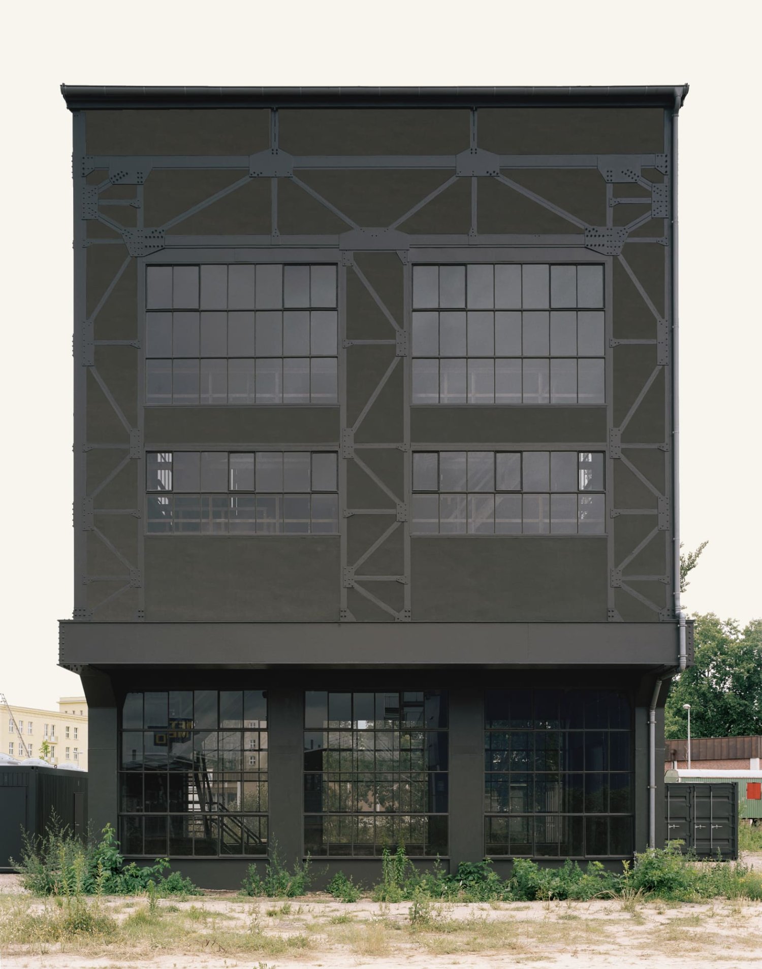 Lokschuppen Wriezener Bahnhof by AFF, berlin, architecture, black, social