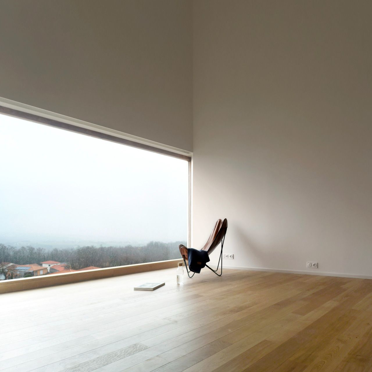 Detached house by Recita Architecture, familyhouse, black, concrete, architecture