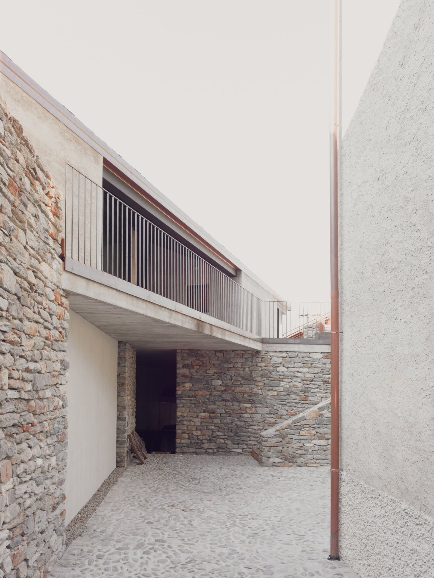 Emma’s House by Rocco Borromini, familyhouse, architecture, stone, interiors, minimalism
