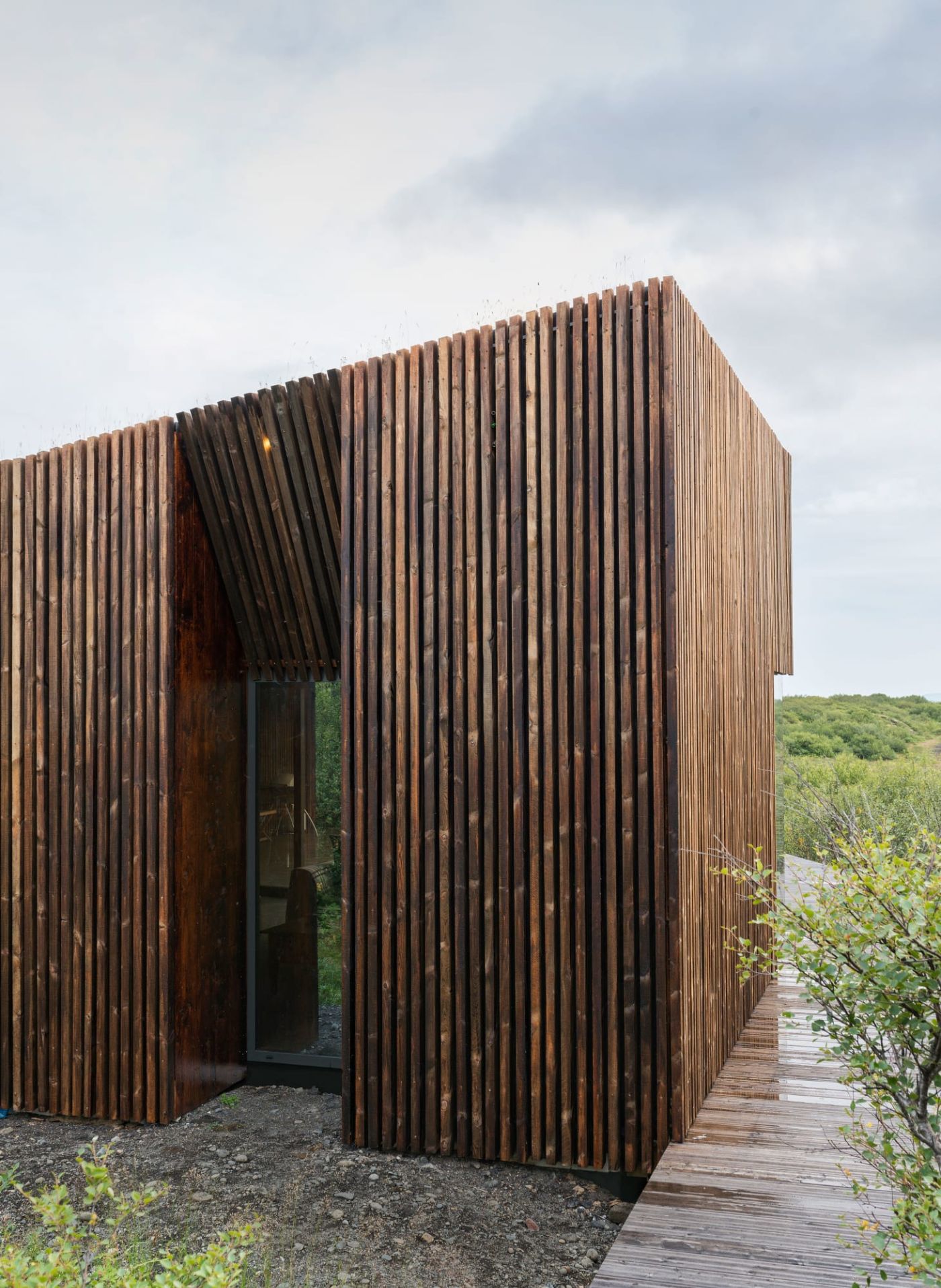 Bræðrahús by PK Arkitektar, Iceland, travel, architecture, wood