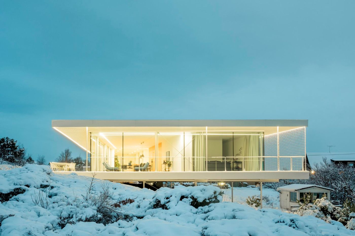 Plastic House II by Unit Arkitektur AB, architecture, sweden, familyhouse, travel, glass