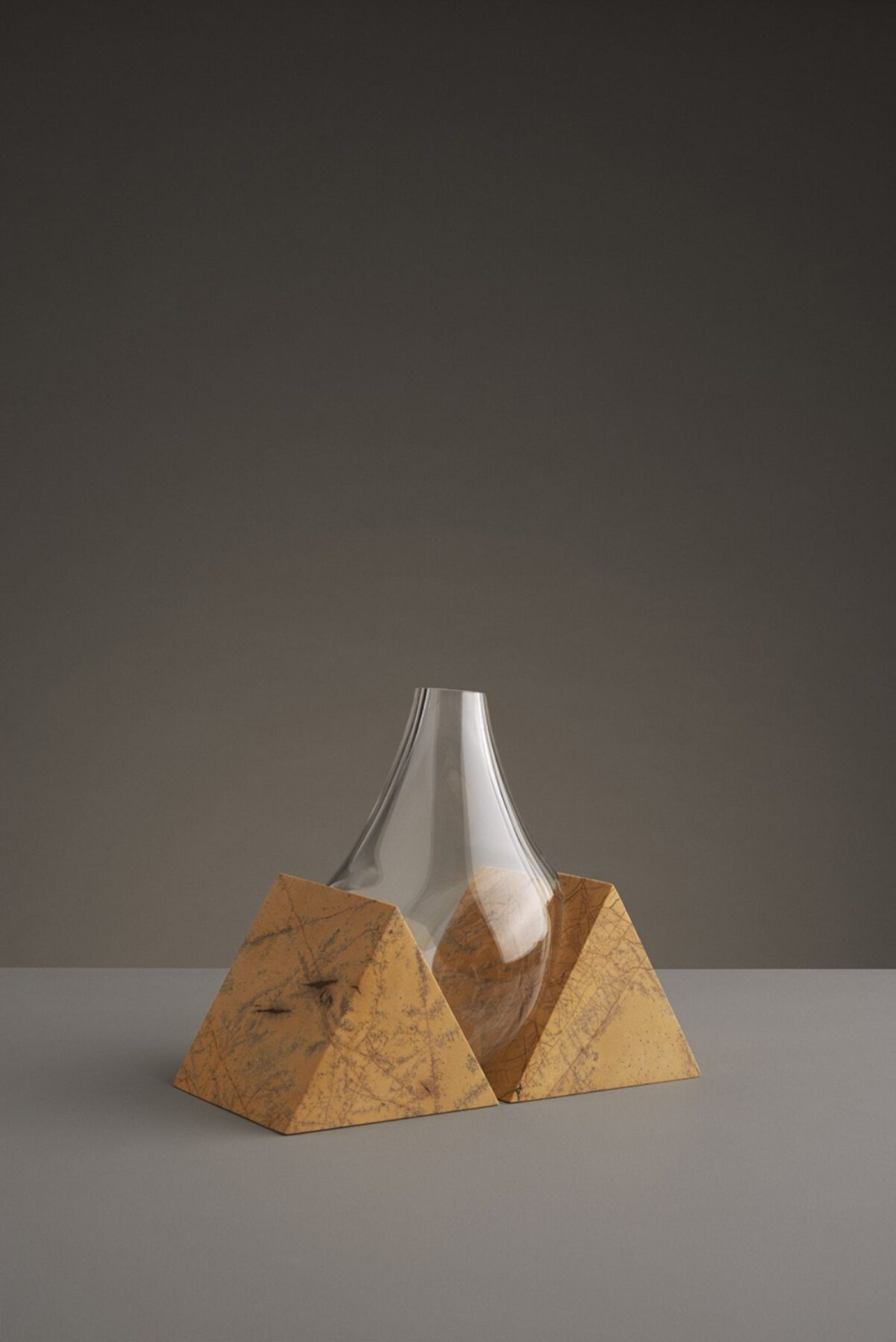 Indefinite Vases by Erik Olovsson Studio, craft, stone, glass, design