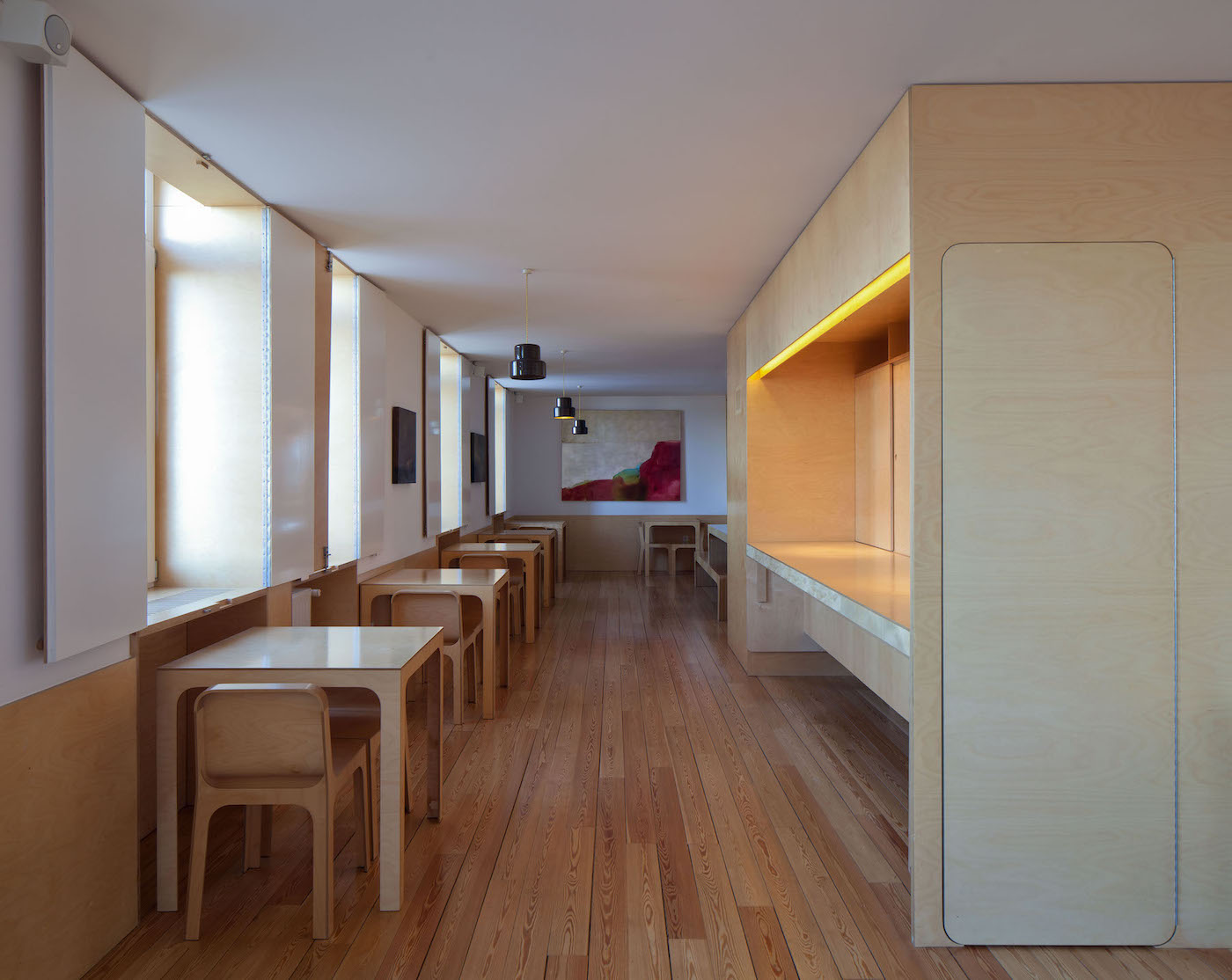 Casa das Penhas Douradas by Pedro Brígida, hotel, portugal, architecture, interiors, plywood