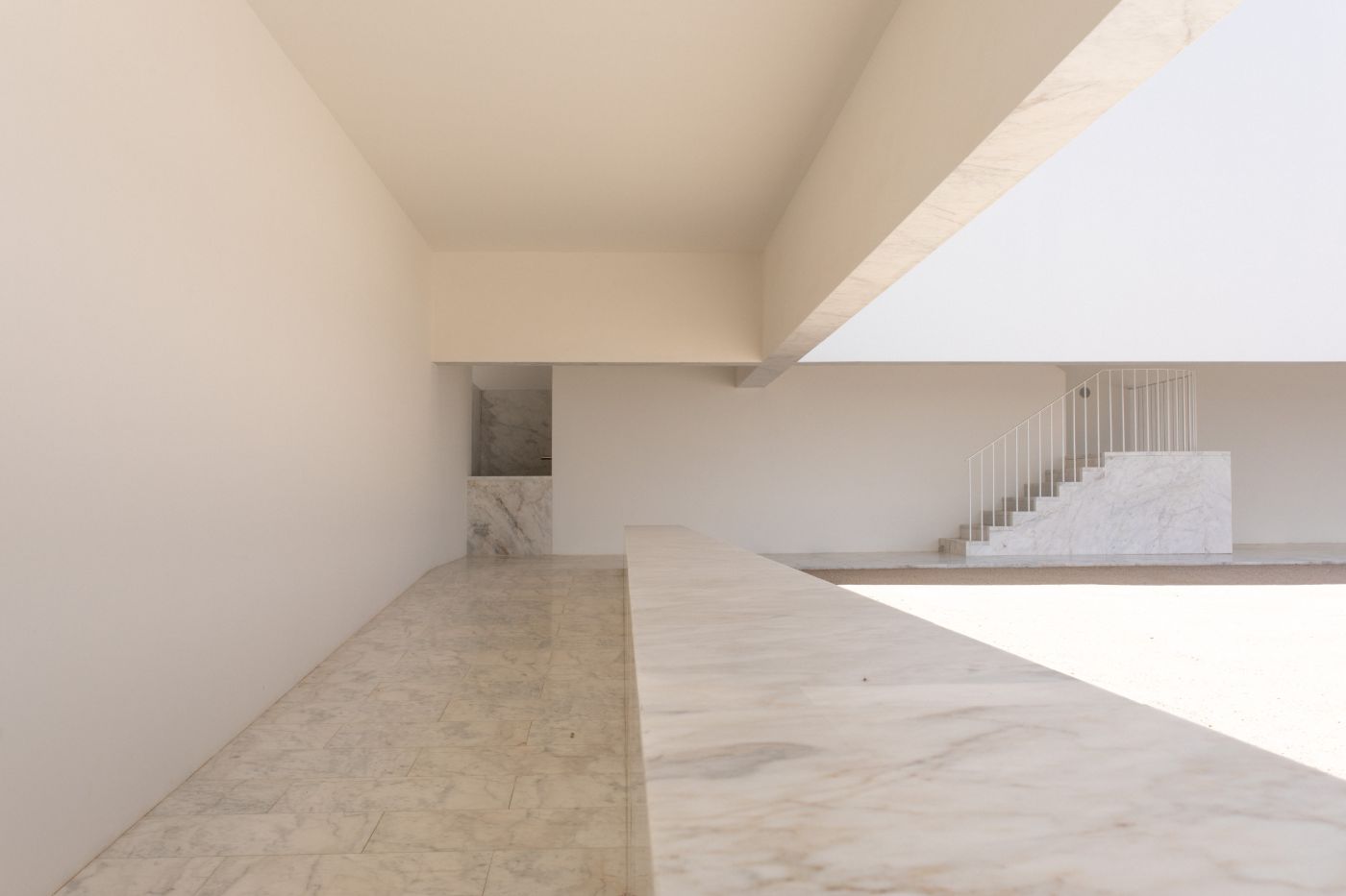 Horizn Studios in Grândola by Thisispaper Studio, portugal, white, marble, architecture, interiors