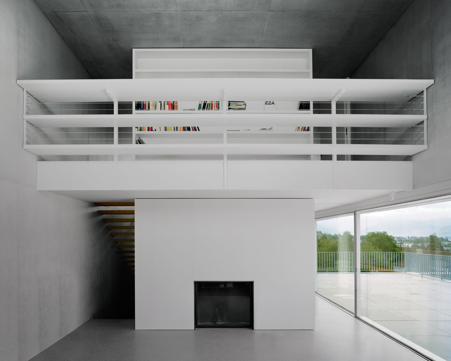House B by E2A, swiss, concrete, architecture, minimalism, familyhouse