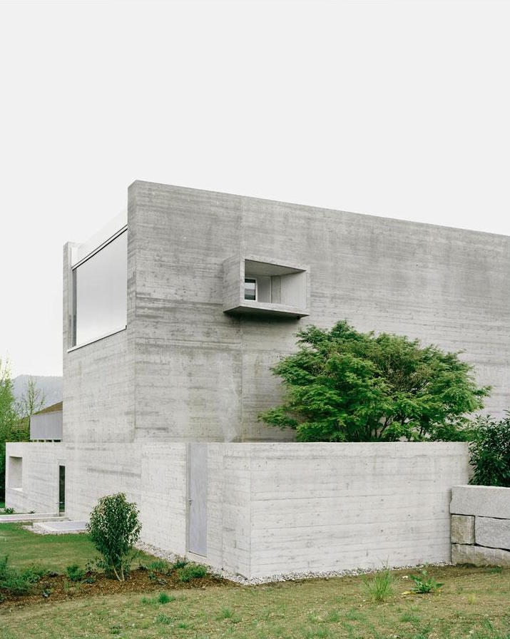 House B by E2A, swiss, concrete, architecture, minimalism, familyhouse