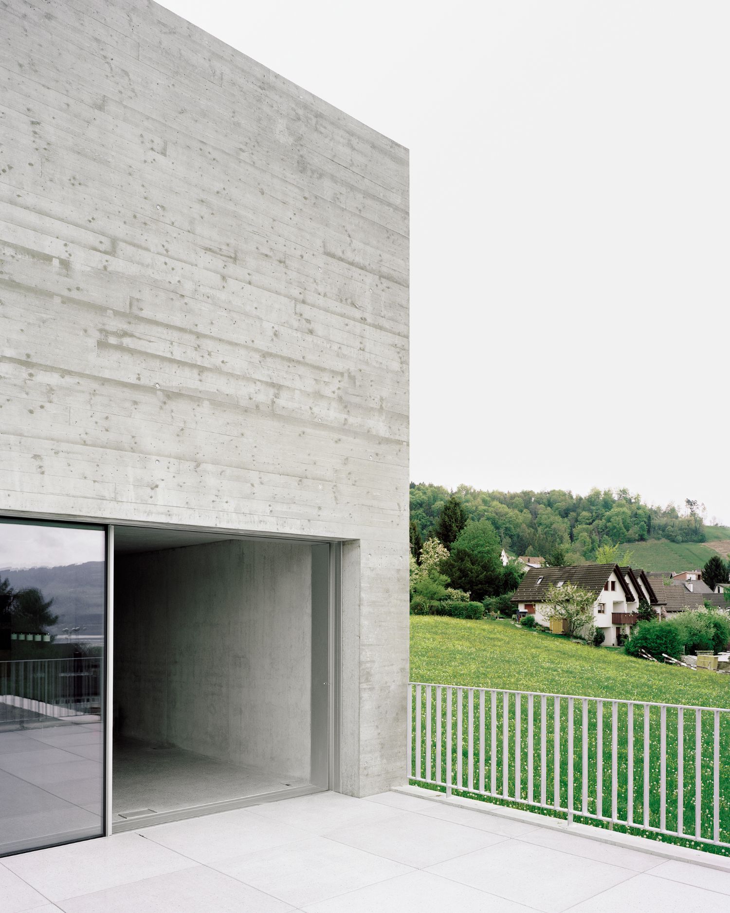 House B by E2A, swiss, concrete, architecture, minimalism, familyhouse