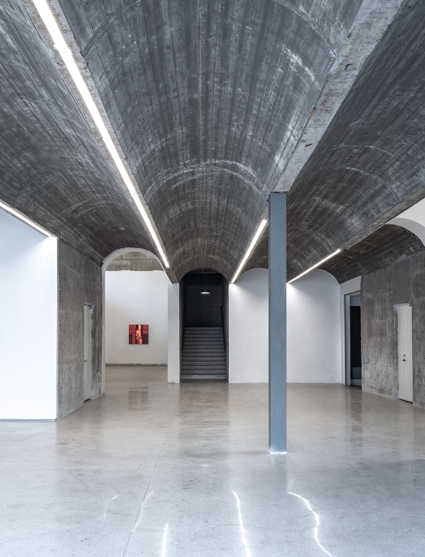Taizhou Contemporary Art Museum by Atelier Deshaus, concrete, architecture, artspace, interiors, public