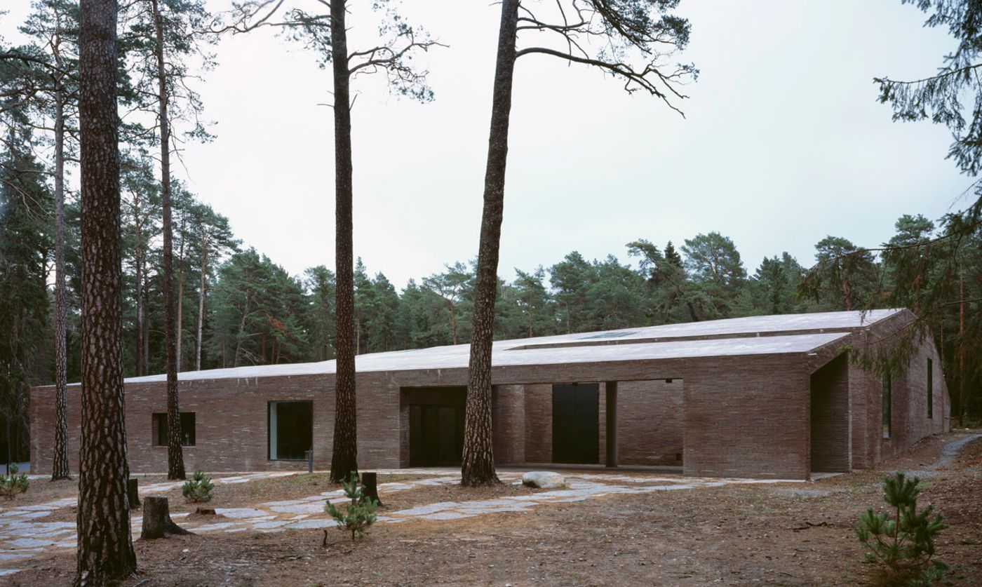 The New Crematorium by Johan Celsing Arkitektkontor, crematorium, architecture, brick, concrete