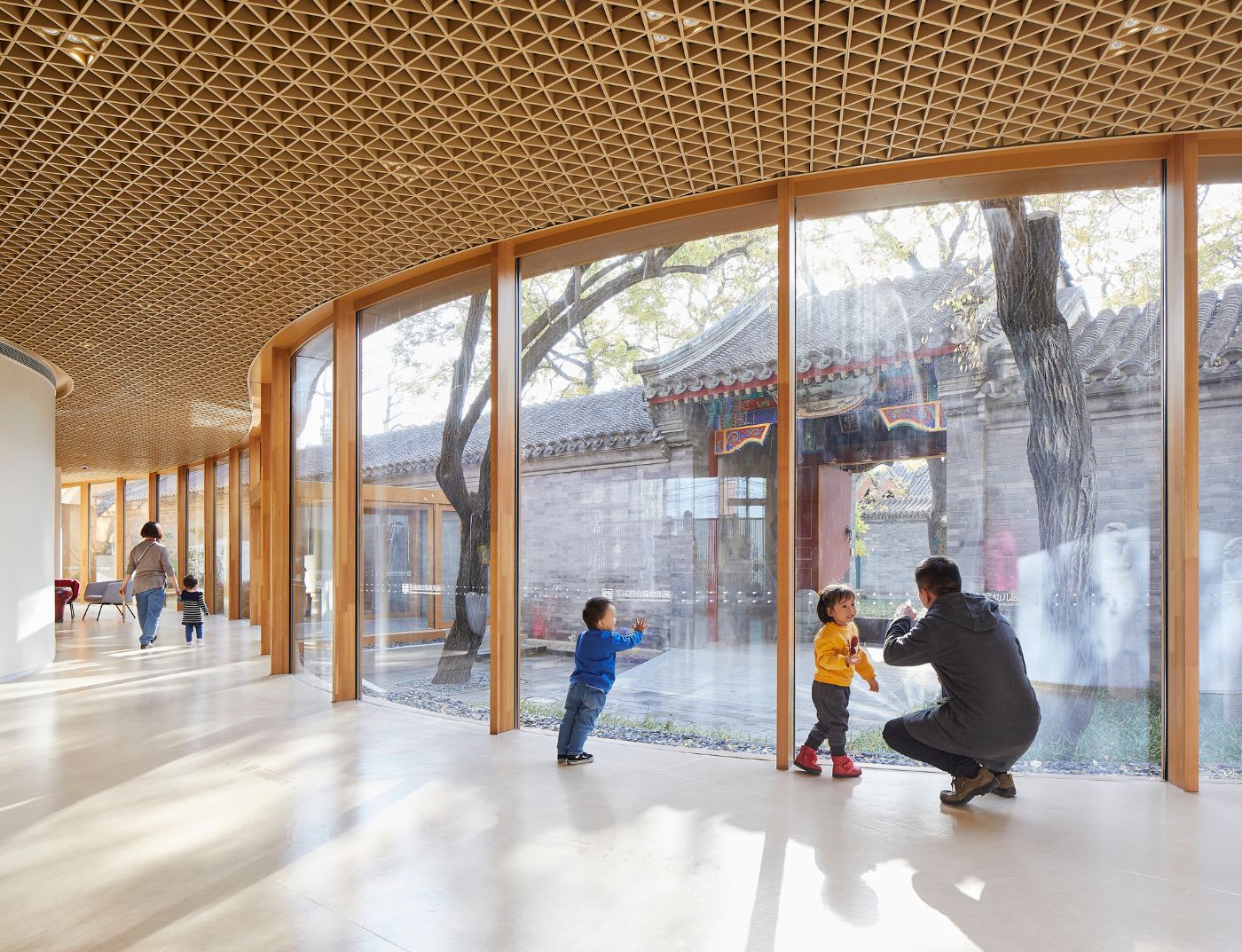 YueCheng Courtyard Kindergarten by MAD Architects, architecture, china, interiors, nature, renovation