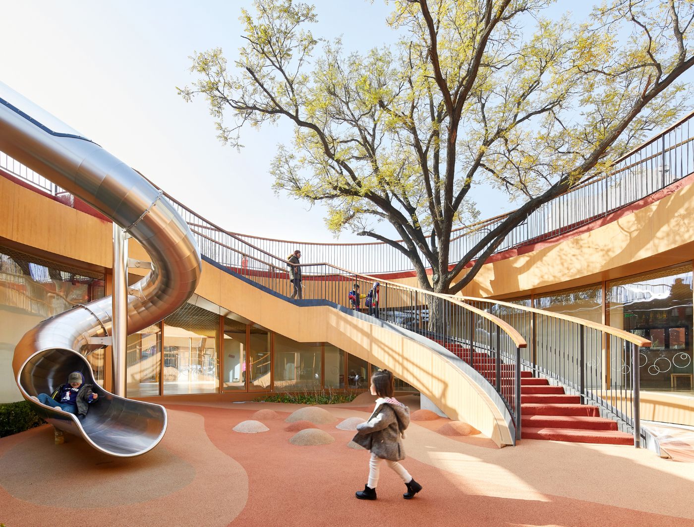 YueCheng Courtyard Kindergarten by MAD Architects, architecture, china, interiors, nature, renovation