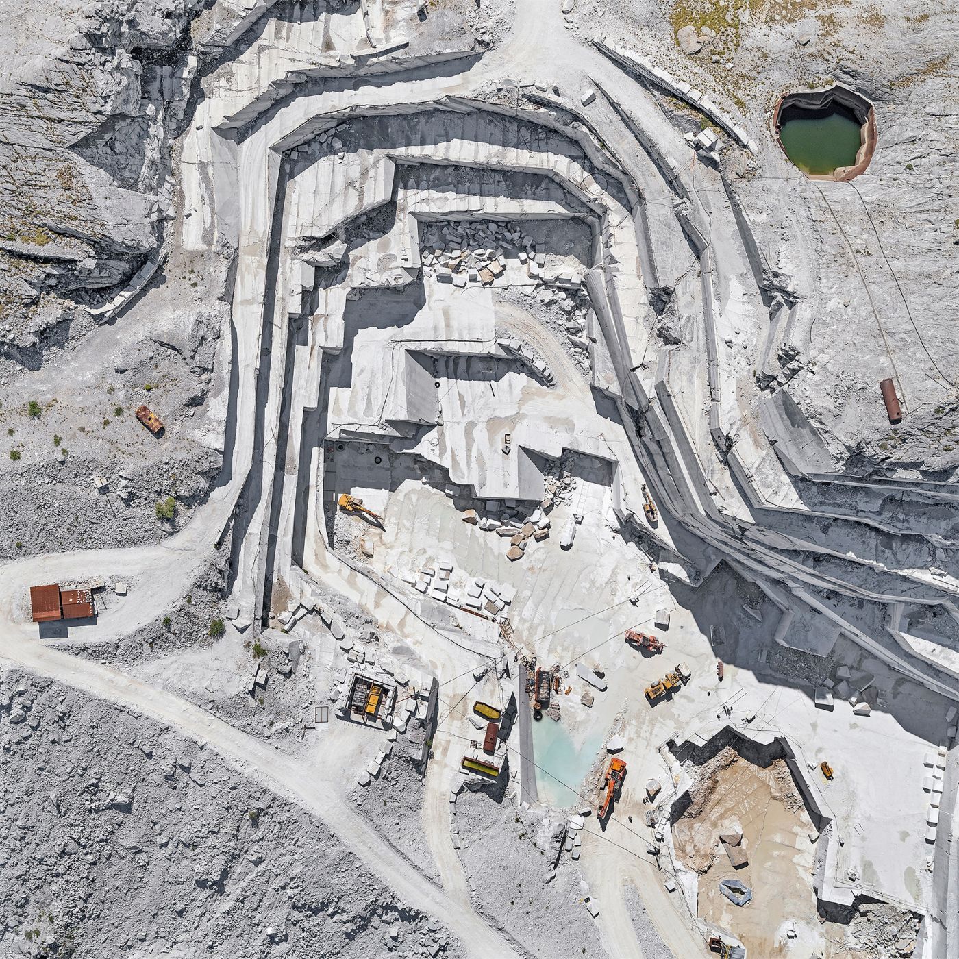 Carrara Series by Bernhard Lang, photography, documentary, nature