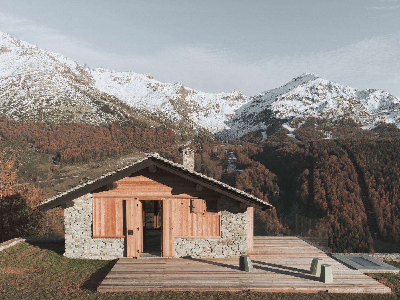 MV cabin by Luconi Architetti Associati, interiors, architecture, wood, cabins, renovation