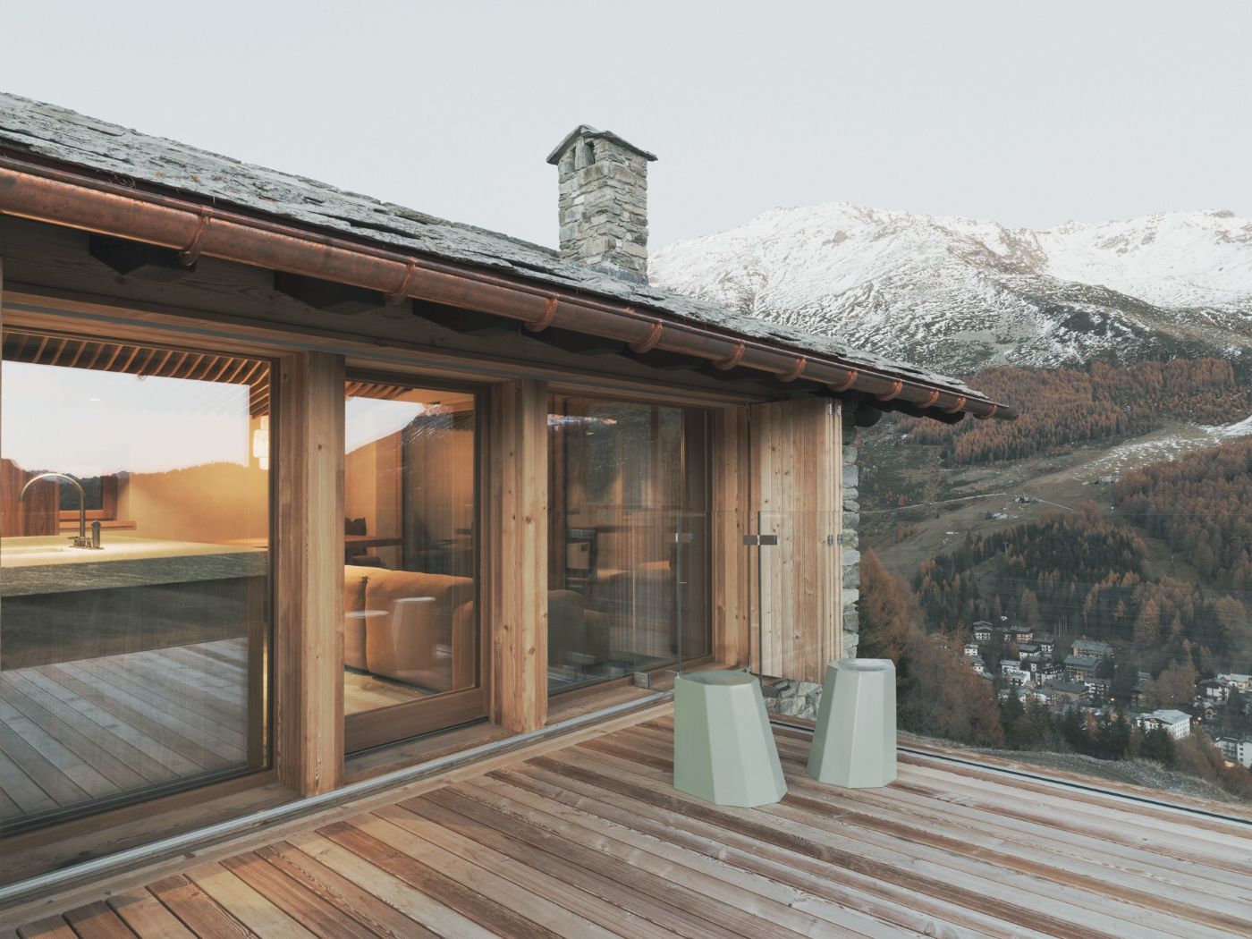 MV cabin by Luconi Architetti Associati, interiors, architecture, wood, cabins, renovation
