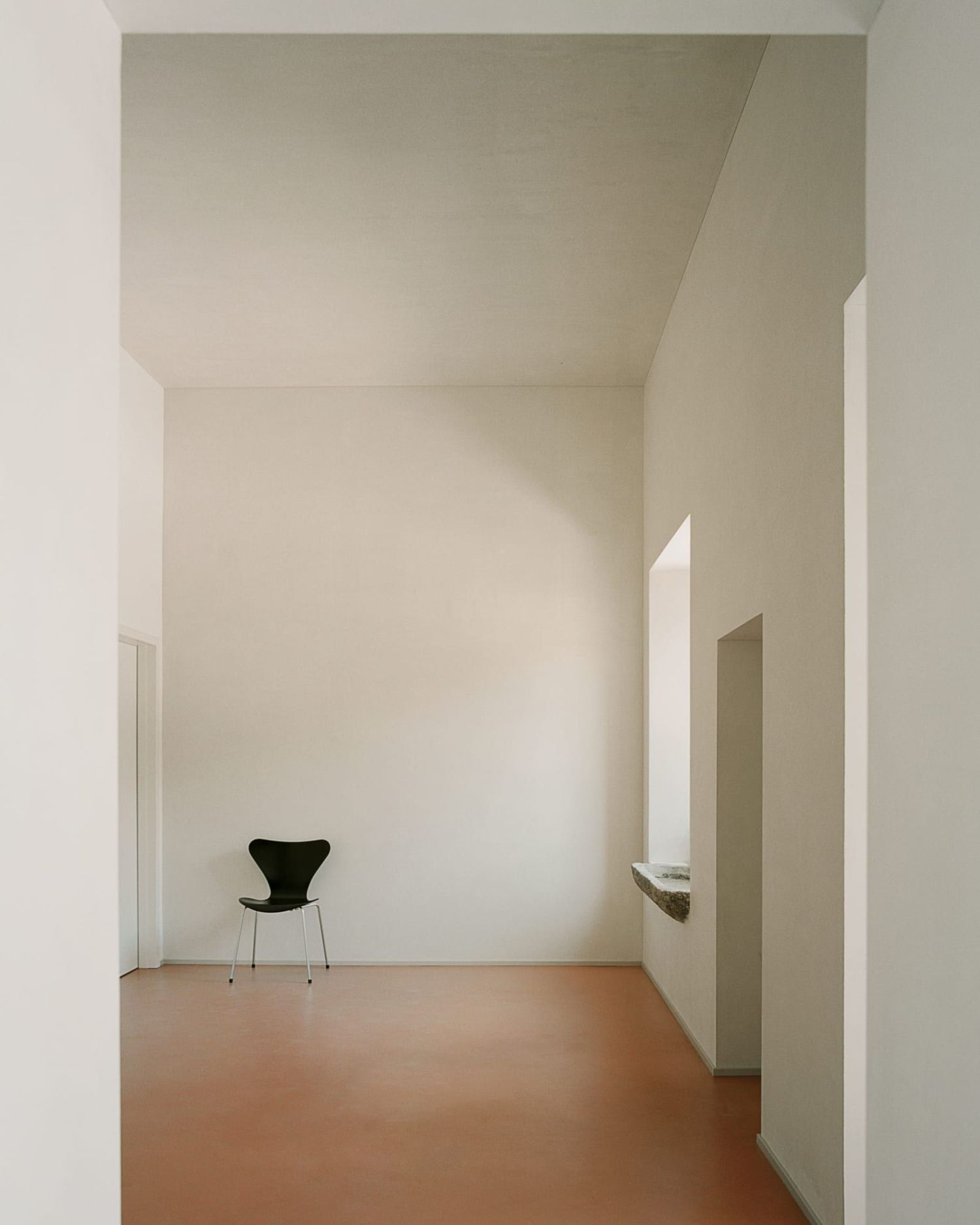 Renovation of Robbiani Studio by Ferruccio Robbiani Architect, minimalism, interiors, renovation, concrete, wood