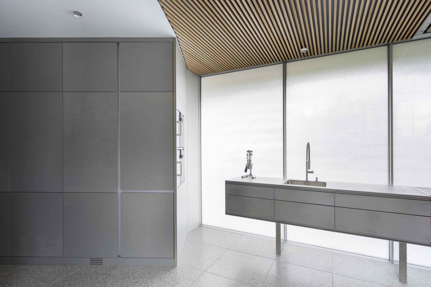 GALGEN+ by 2001, minimalism, interiors, pavilion, garden, steel