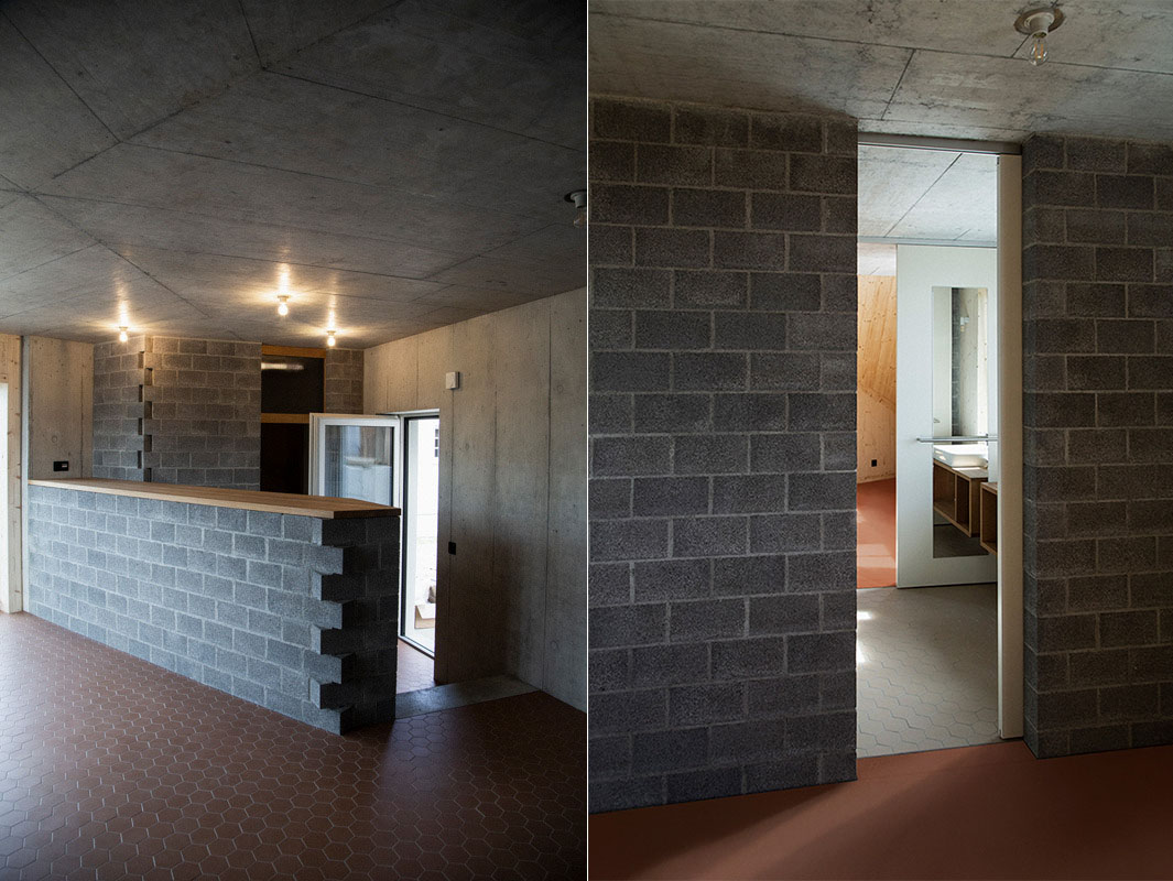 Hinterhueb by Marazzi Reinhardt, familyhouse, swiss, architecture, concrete, wood