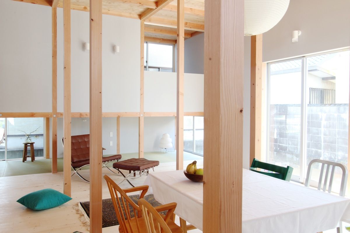 Koda Townhouse by Naoya Kitamura, japan, familyhouse, architecture, interiors, wood