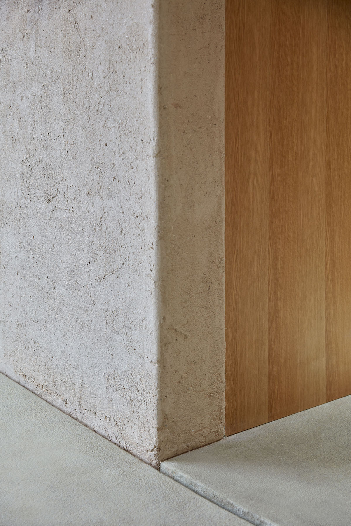 Hoof Cafe by BONE, brutalism, interiors, minimalism, steel, wood